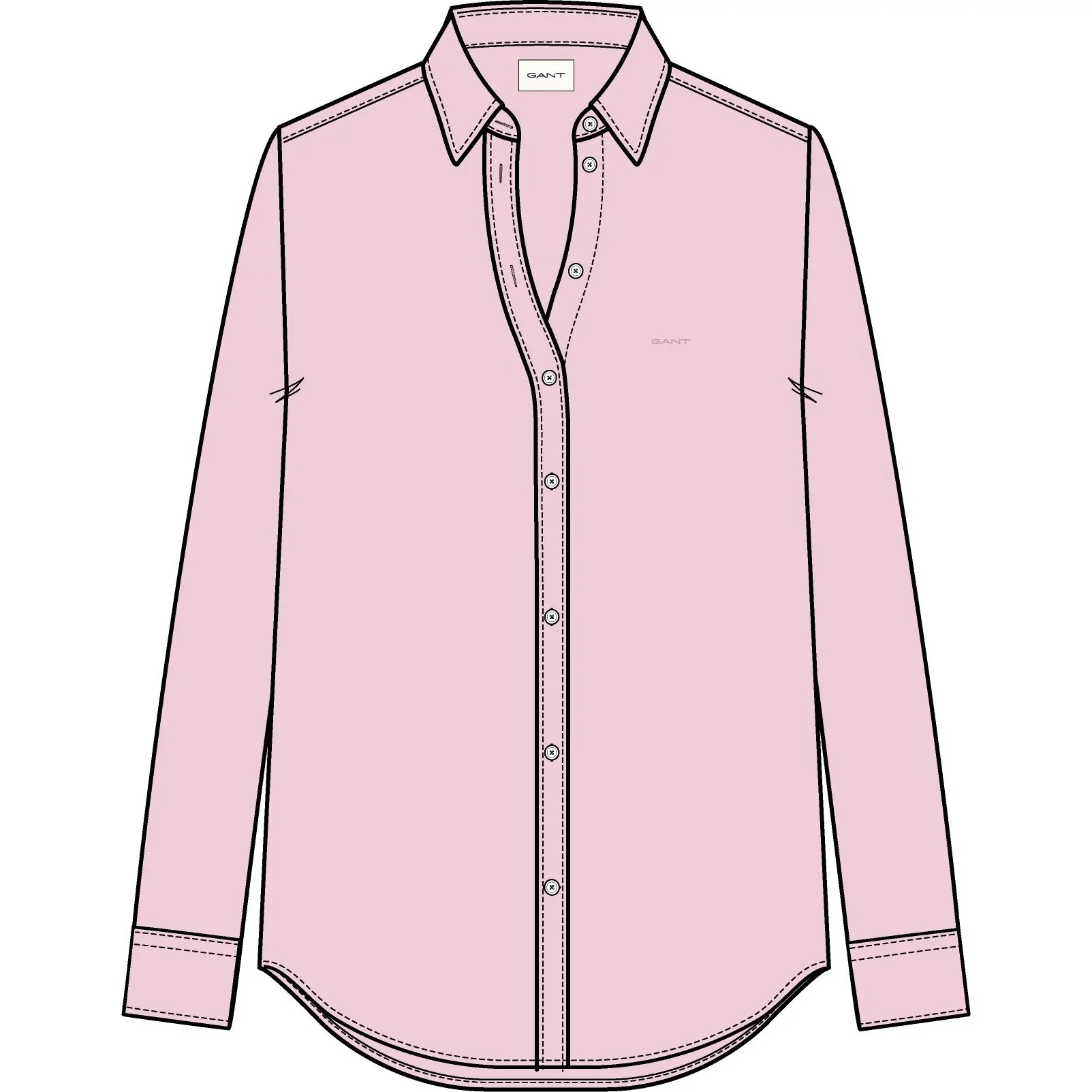 Blusa regular in popeline donna  Classic