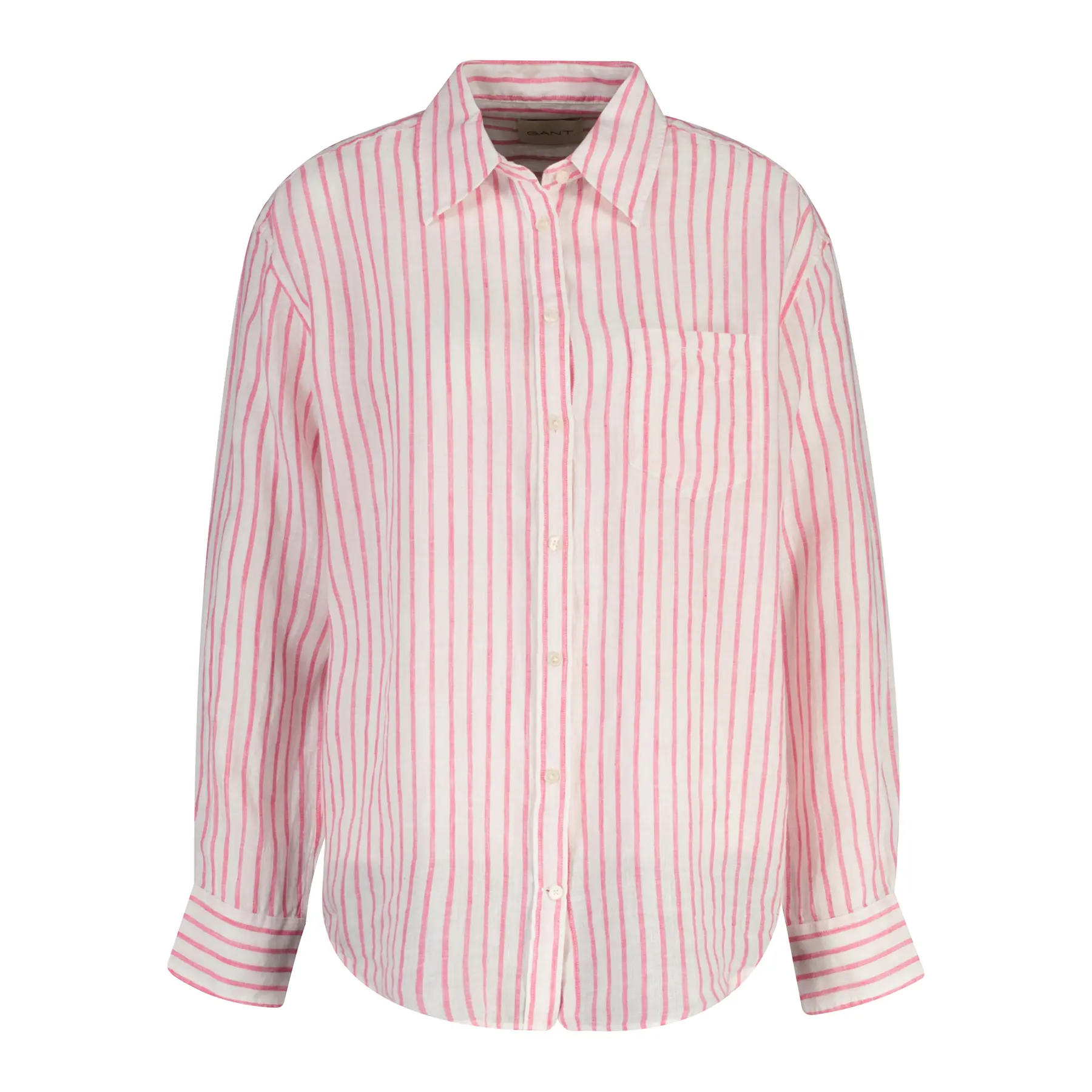 Camicia in lino regular donna