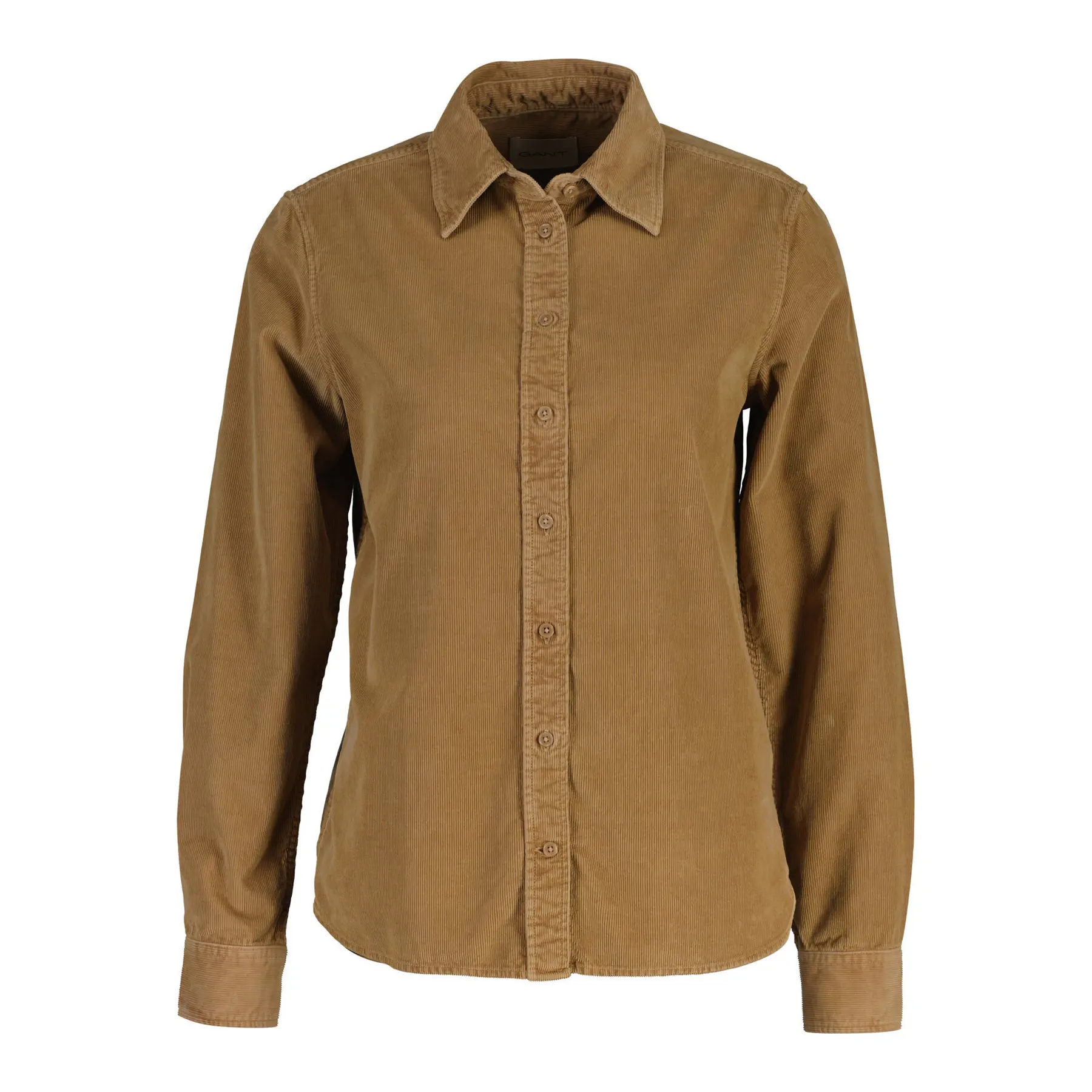 Damen langärmliges Velourshemd Gant