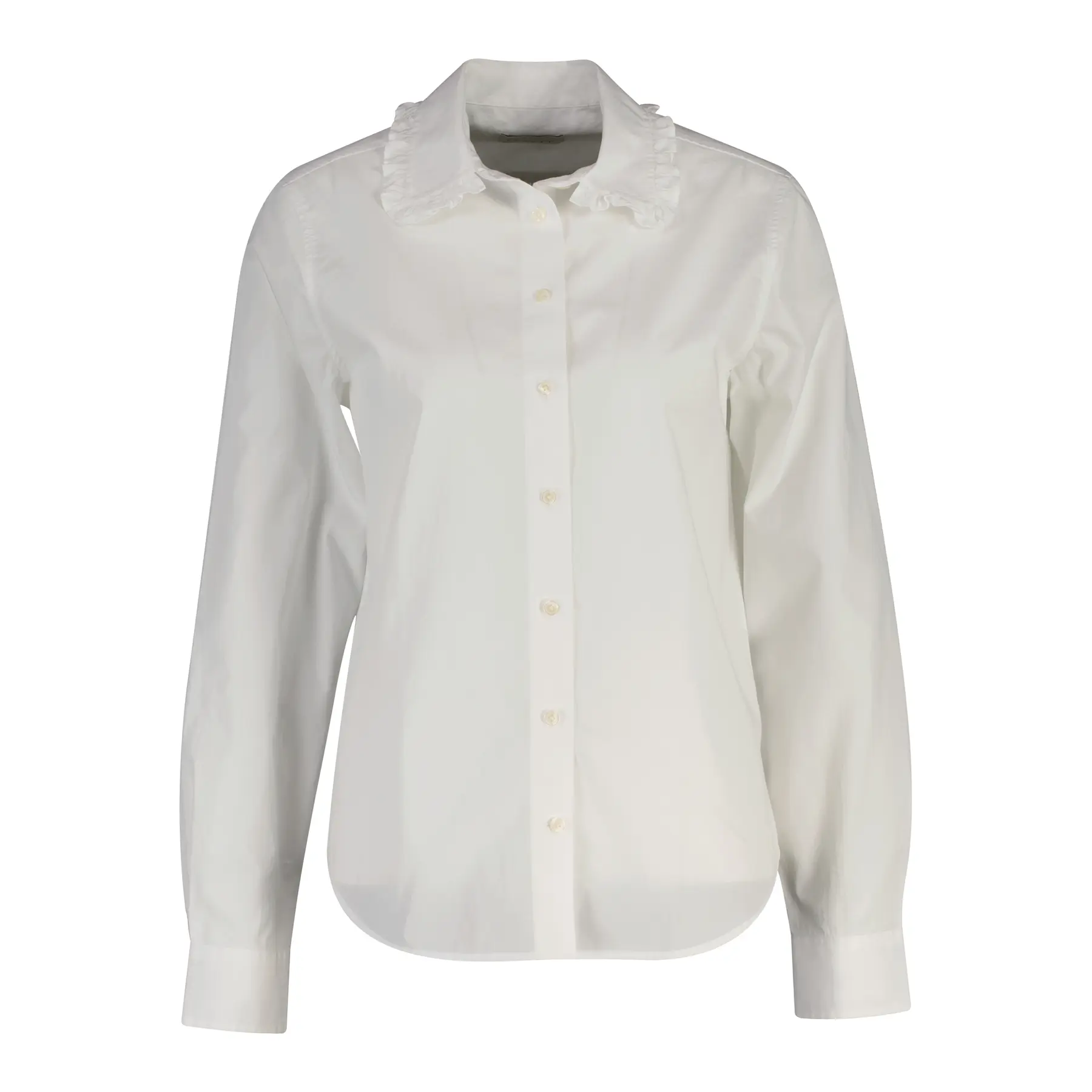 Blusa con colletto a volant donna  CTN