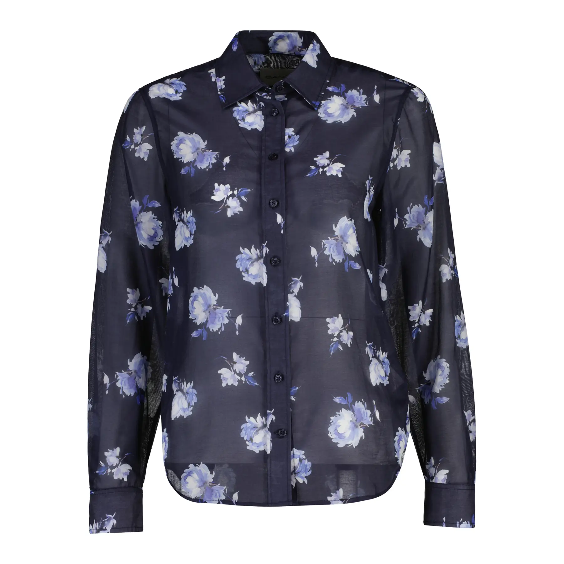 Blusa in misto cotone-seta donna