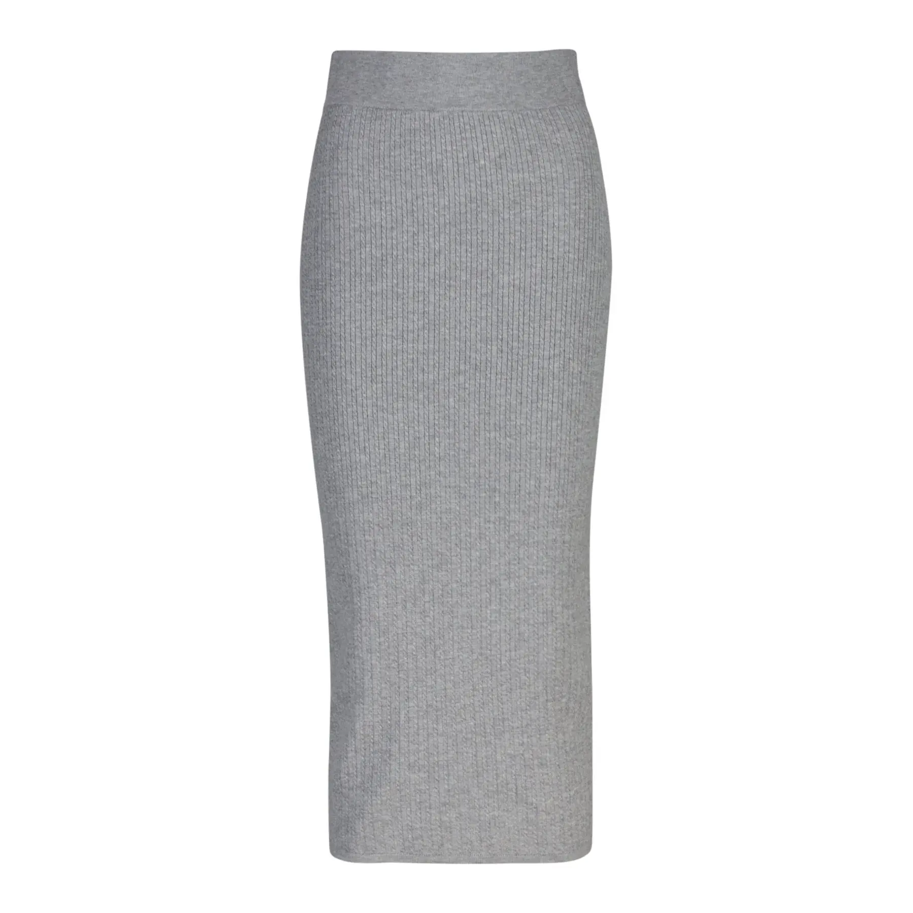 Gonna in maglia ritorta donna