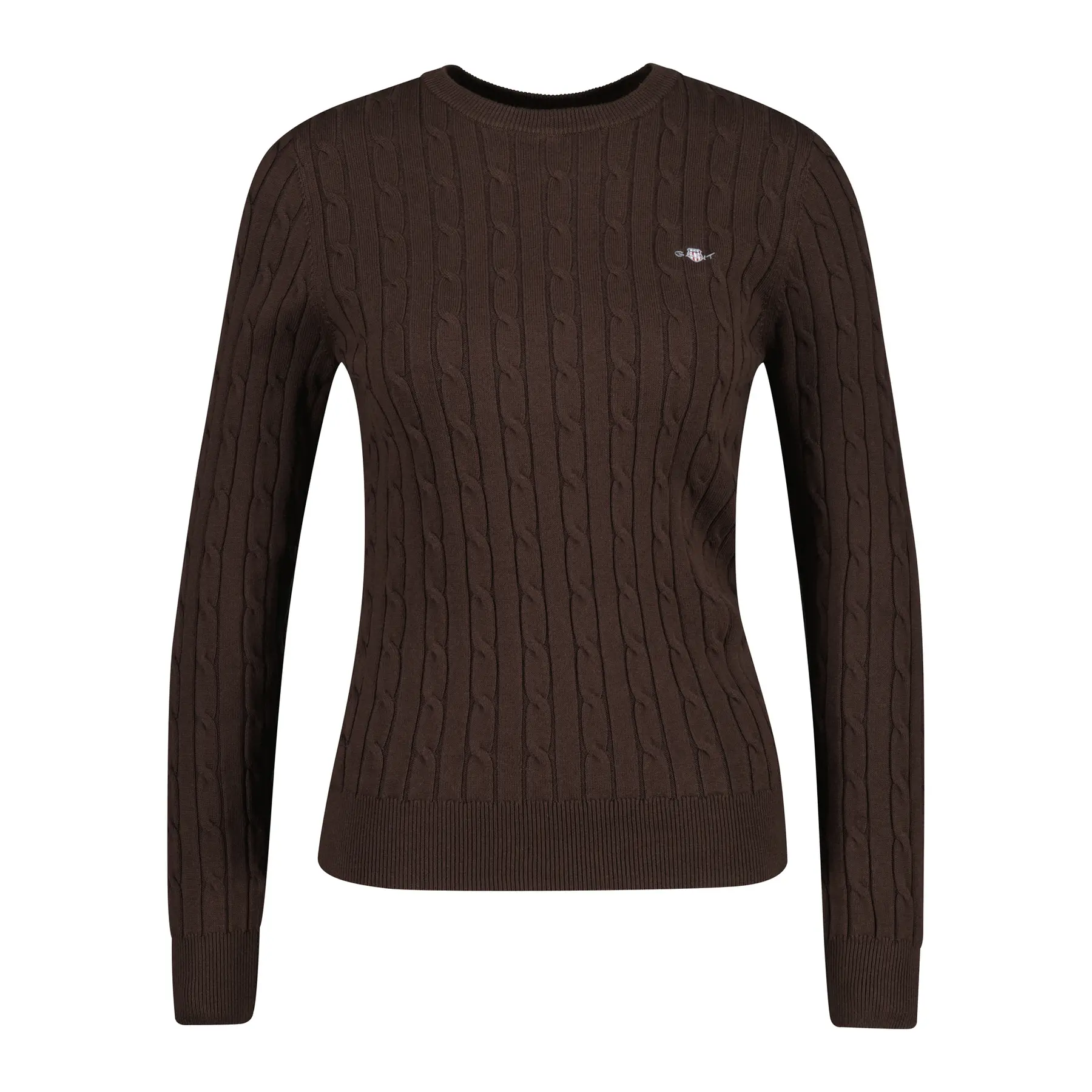 Gant Women's Marron Woman Sweater Classic