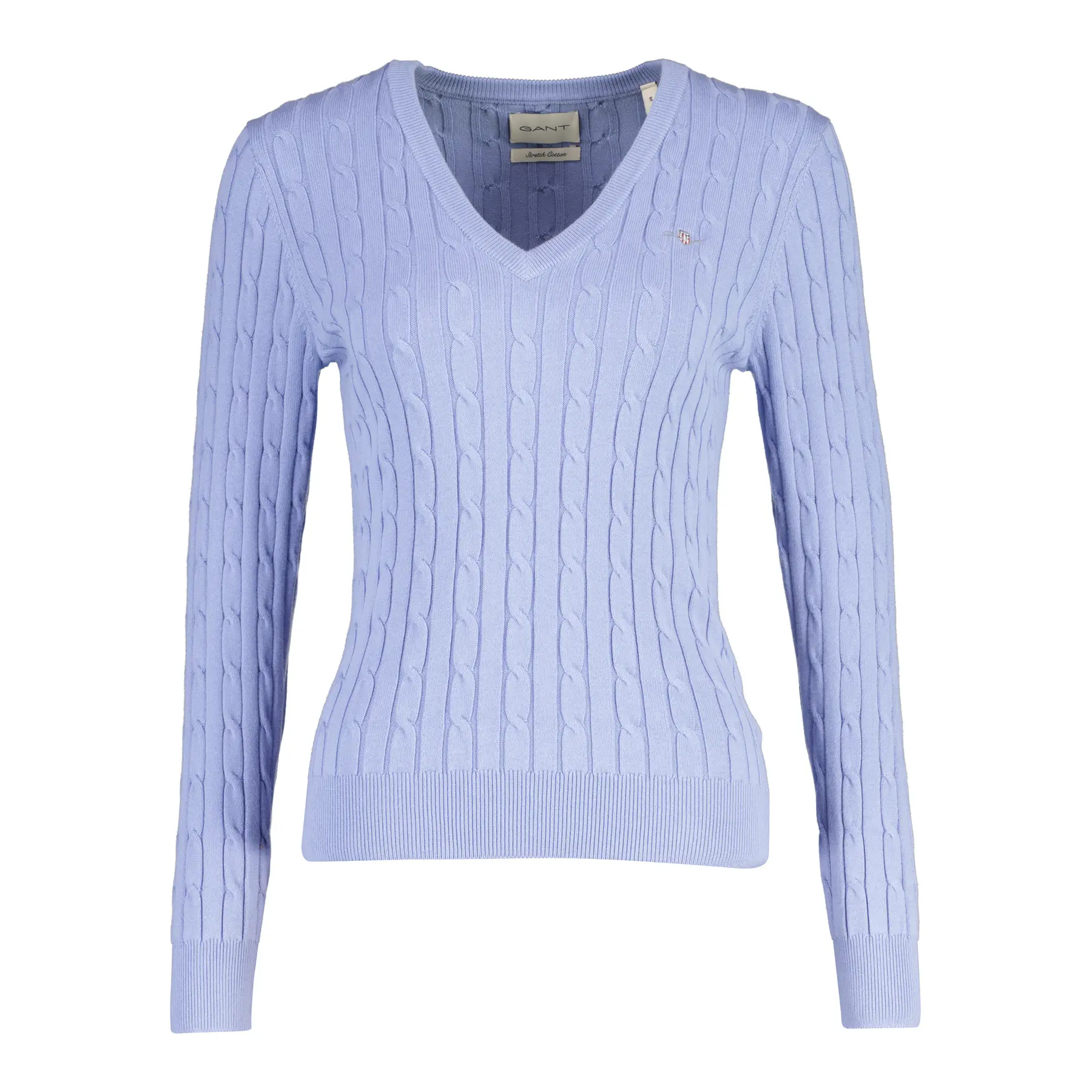 Damen V-Ausschnitt Pulli Gant Classic