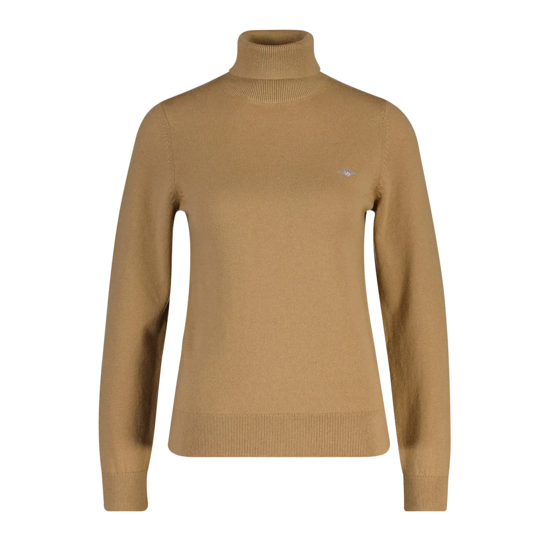 Gant 4802419 Trui Met Hoge Hals Beige M Vrouw