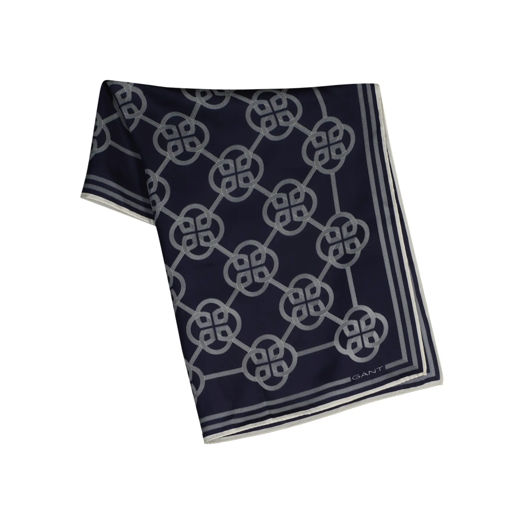 Seidenschal mit Monogramm-Print für Frauen Gant