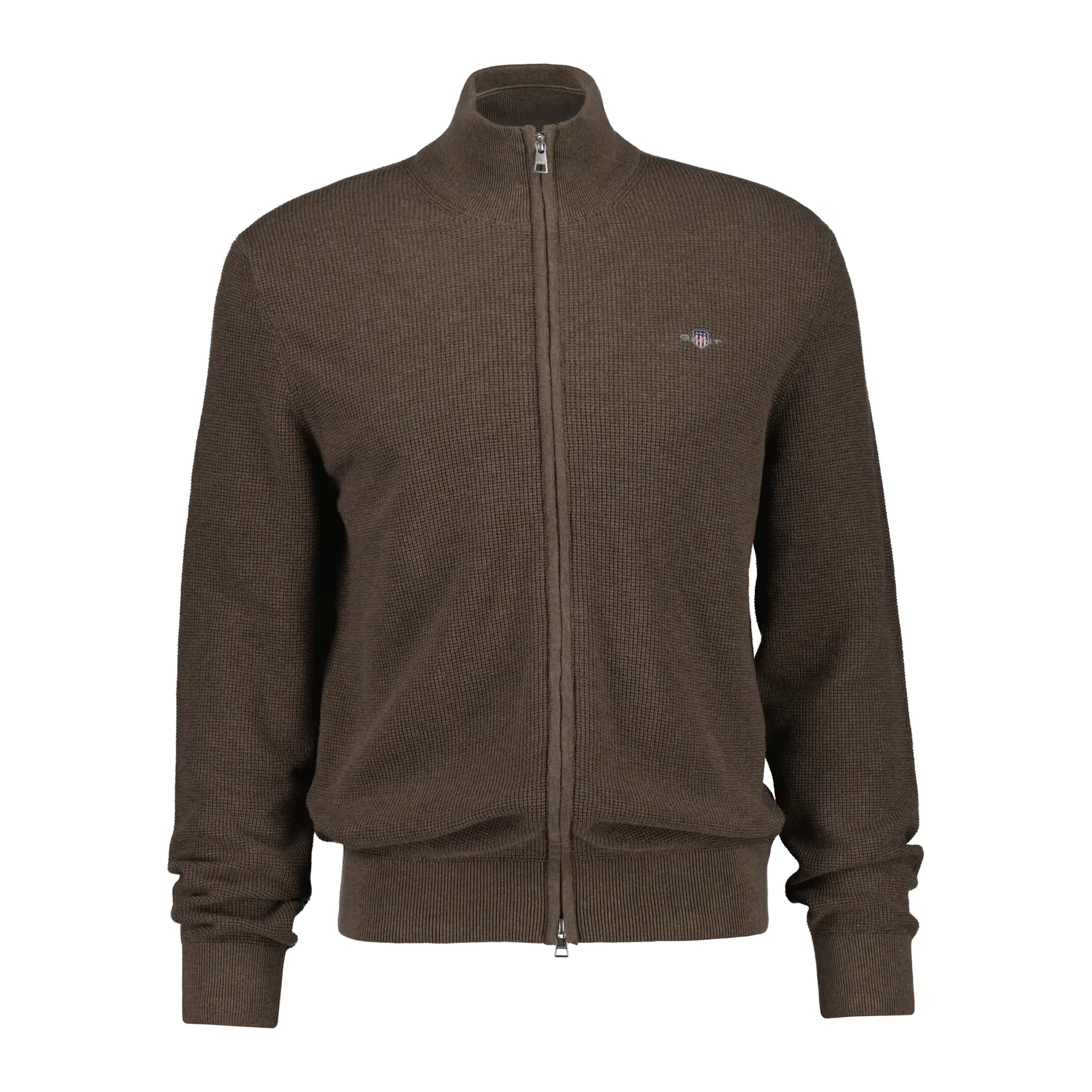 Wattierte Strickjacke mit Reißverschluss Gant