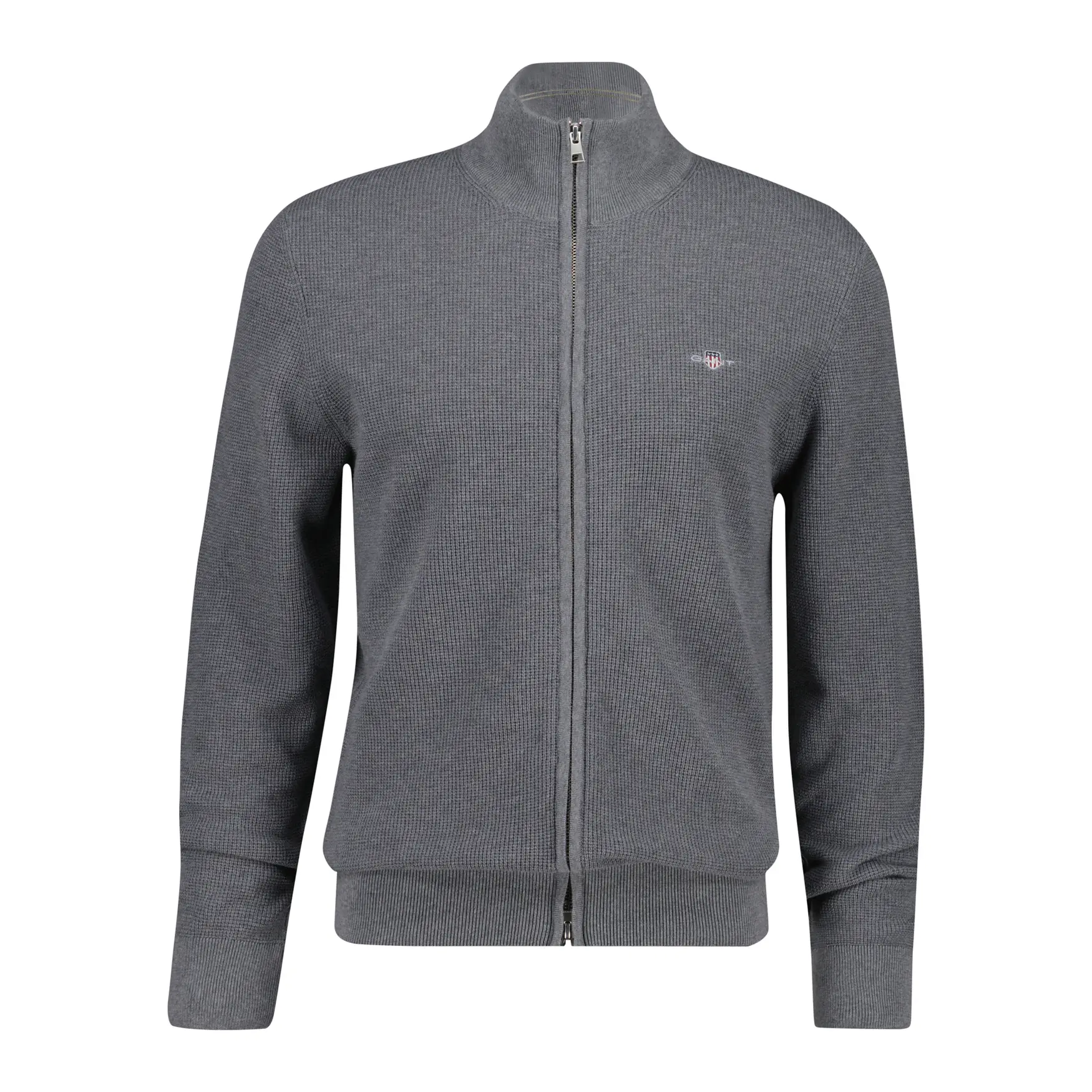 Wattierte Strickjacke mit Reißverschluss Gant