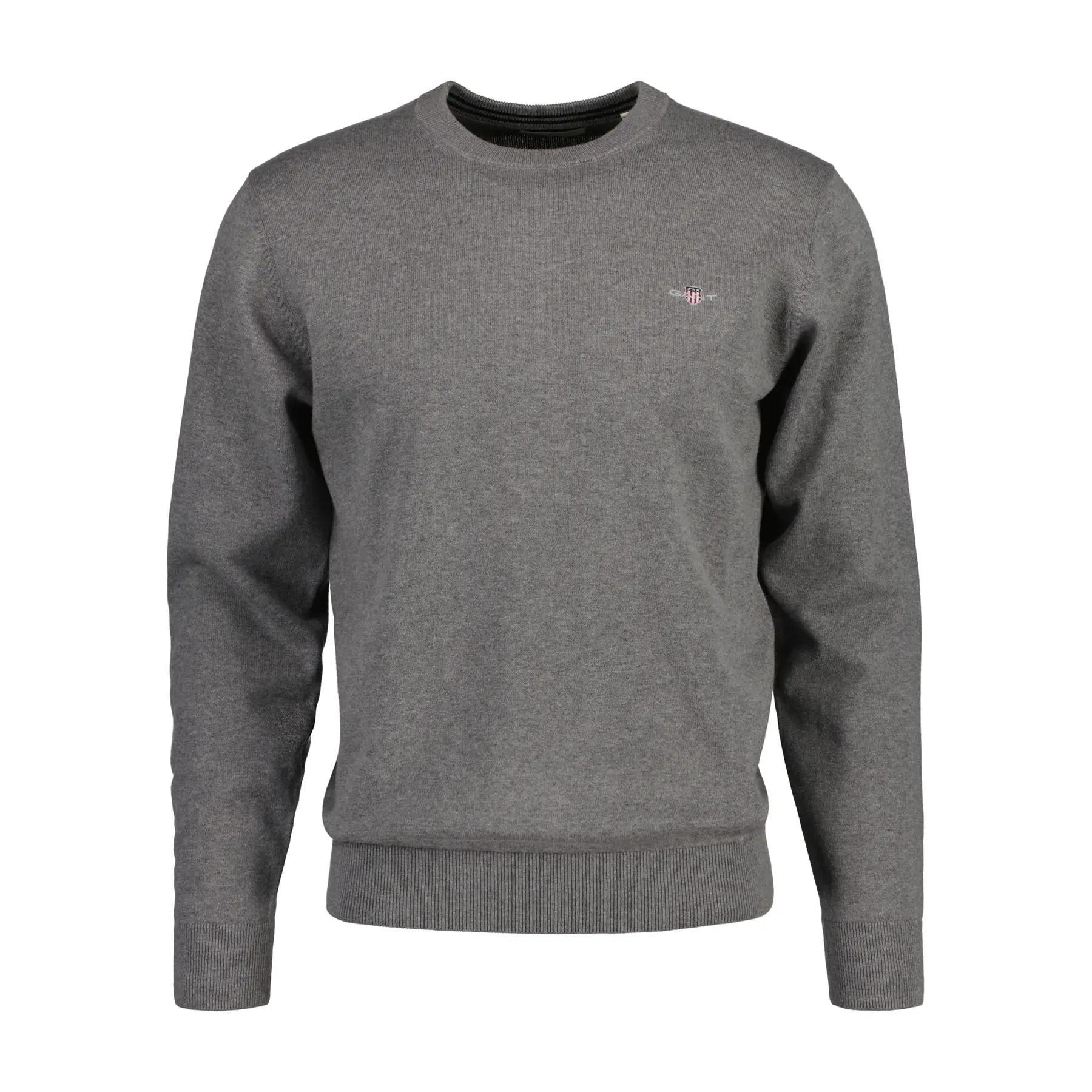 Gant Men's Gris Cotton Jumper Classic