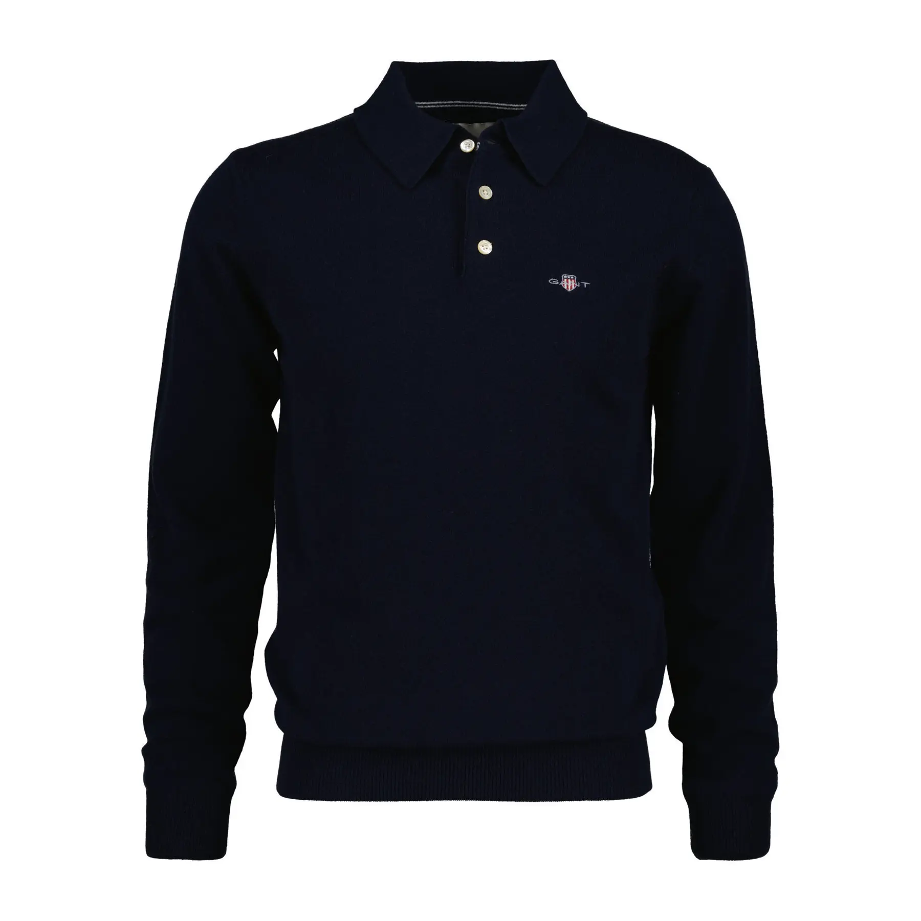 Langärmeliges Polo-Shirt Gant Superfine