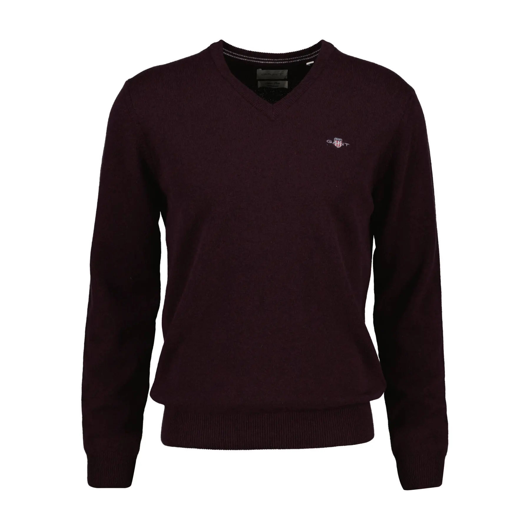 V-Ausschnitt Pullover aus Wolle Gant