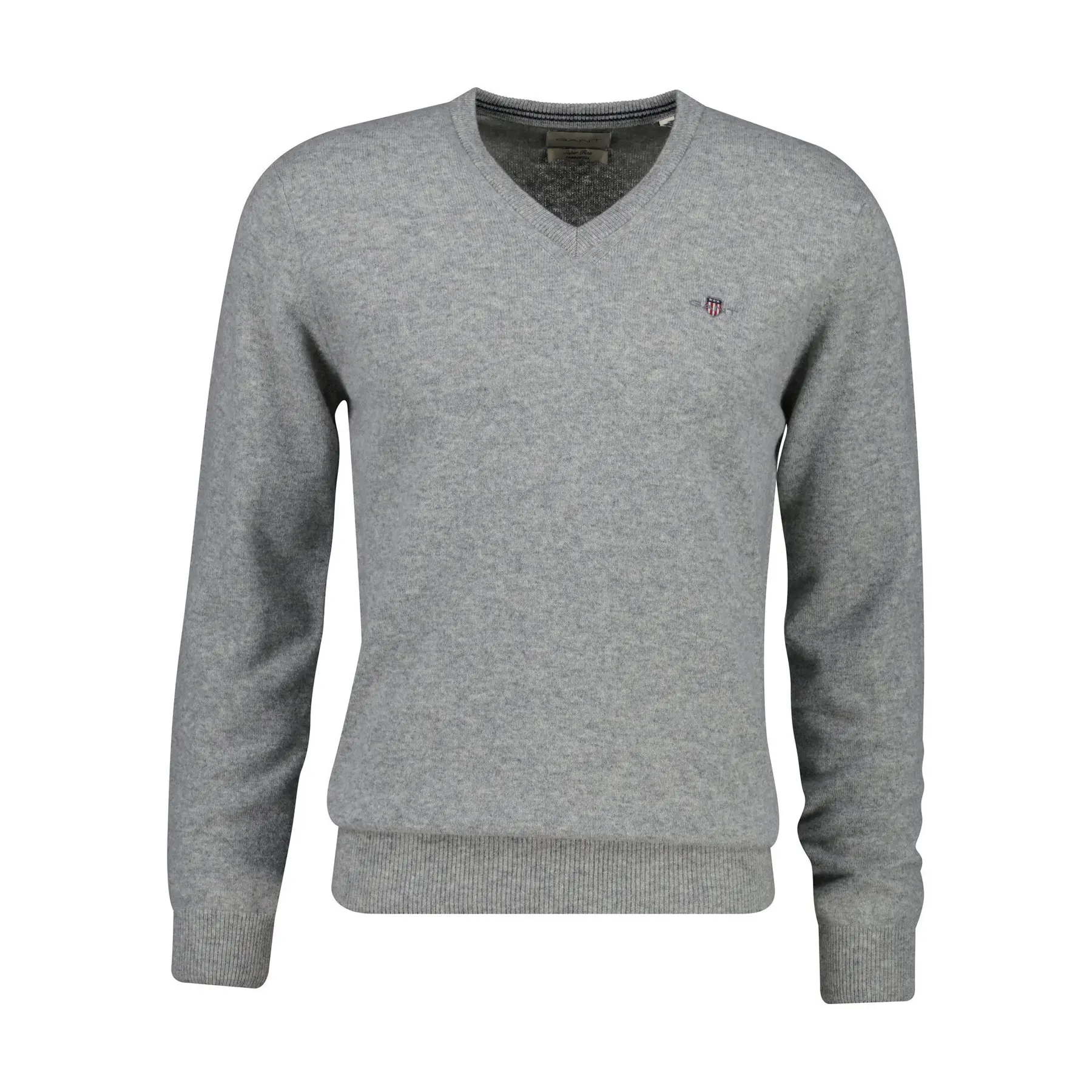 V-Ausschnitt Pullover aus Wolle Gant