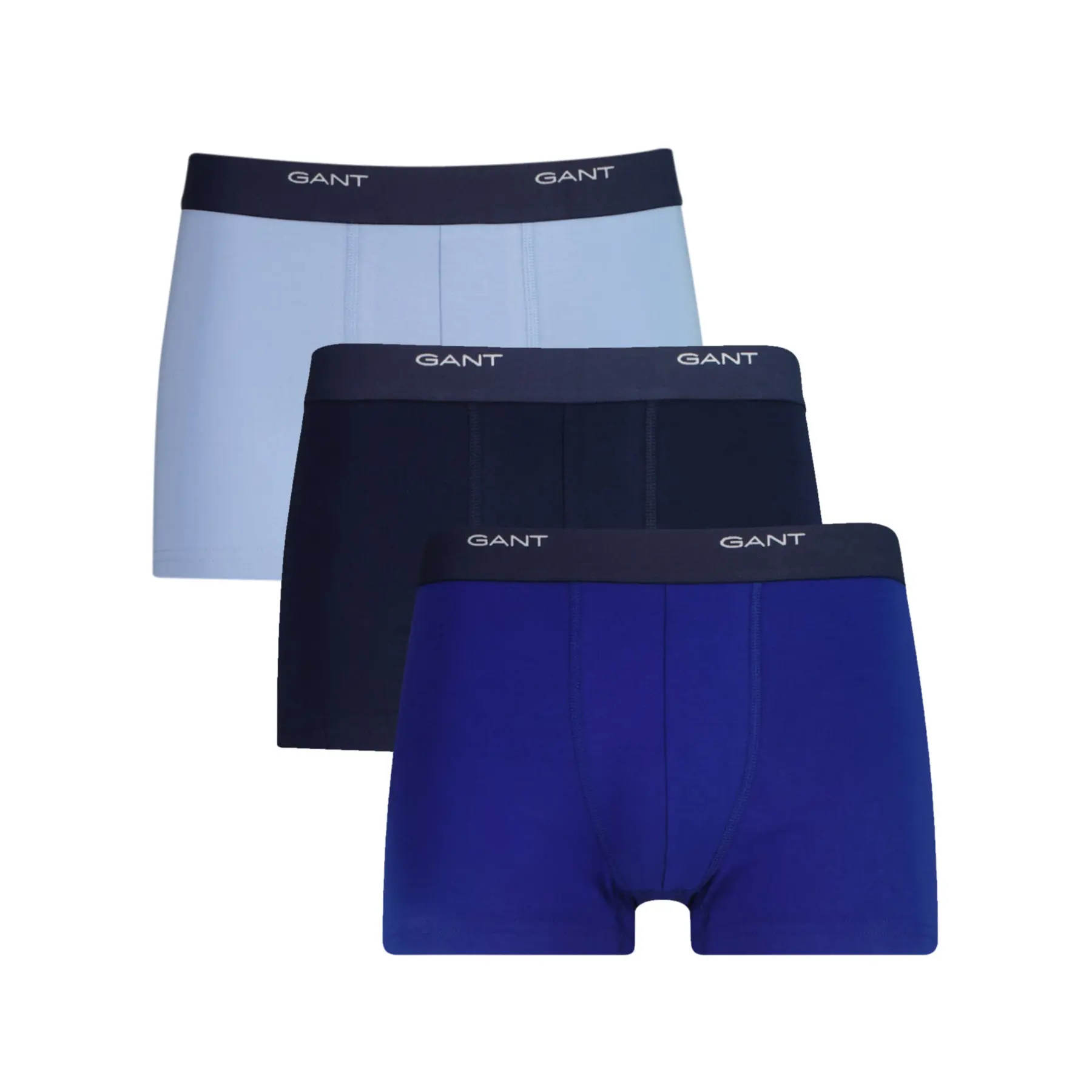 Gant Men's Bleu Boxer Shorts (X3)