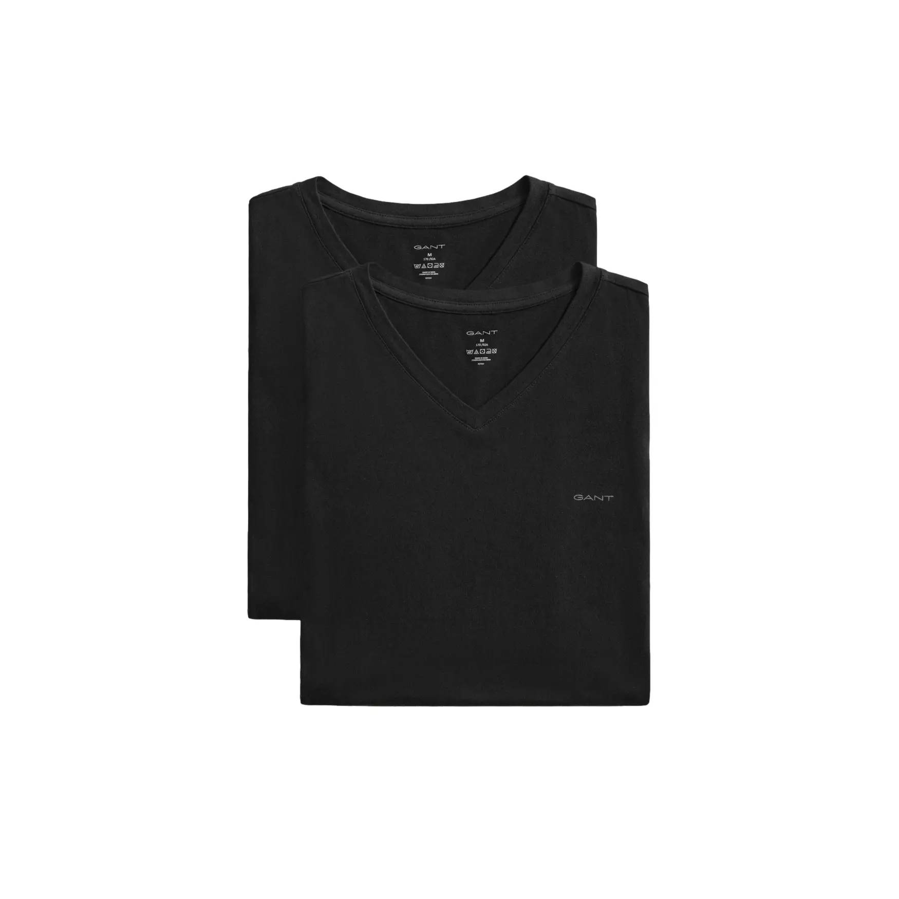 Gant Men's Noir T-Shirt (X2)