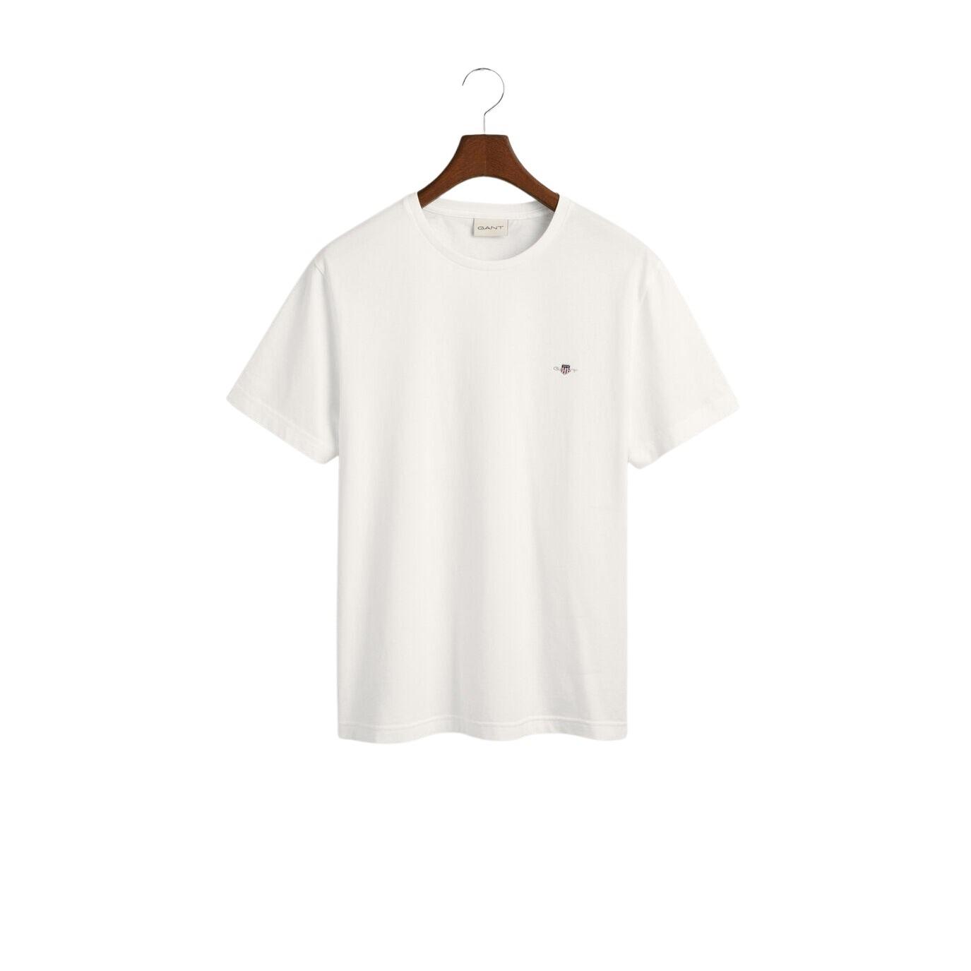 7325707156571 - Regular Fit T-Shirt mit Label-Stitching Modell SHIELD