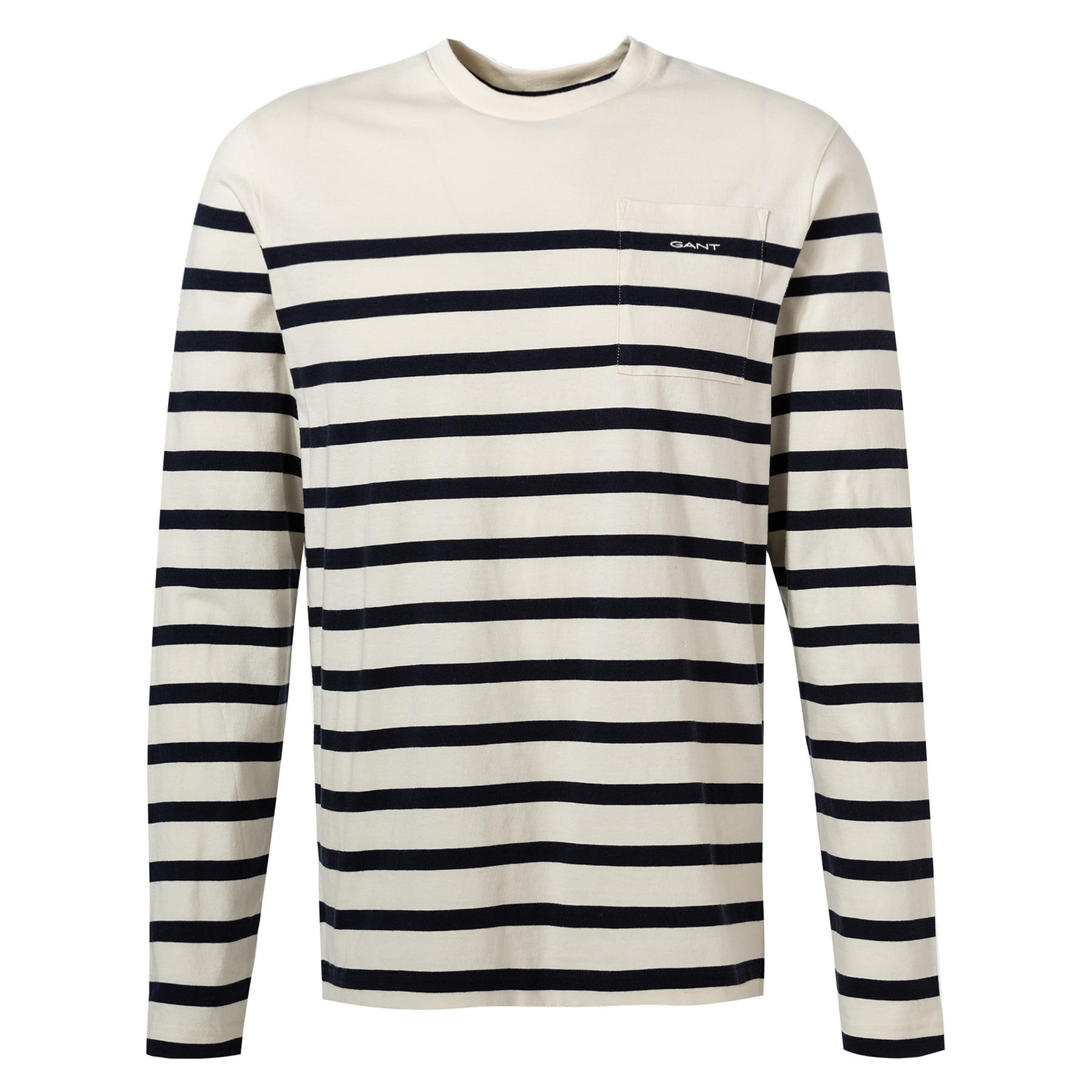 7325707419829 - Gestreiftes T-Shirt Gant 7325707419829 - Gestreiftes T-Shirt Gant