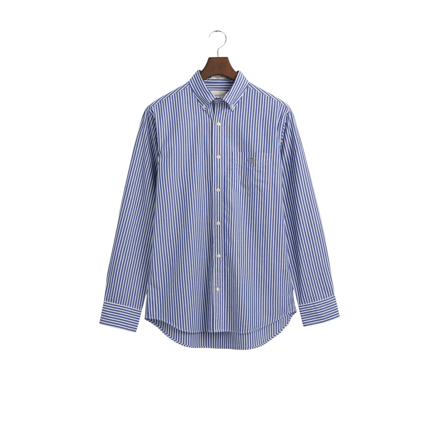 7325707184888 - Regular Fit Freizeithemd mit Streifenmuster Modell POPLIN