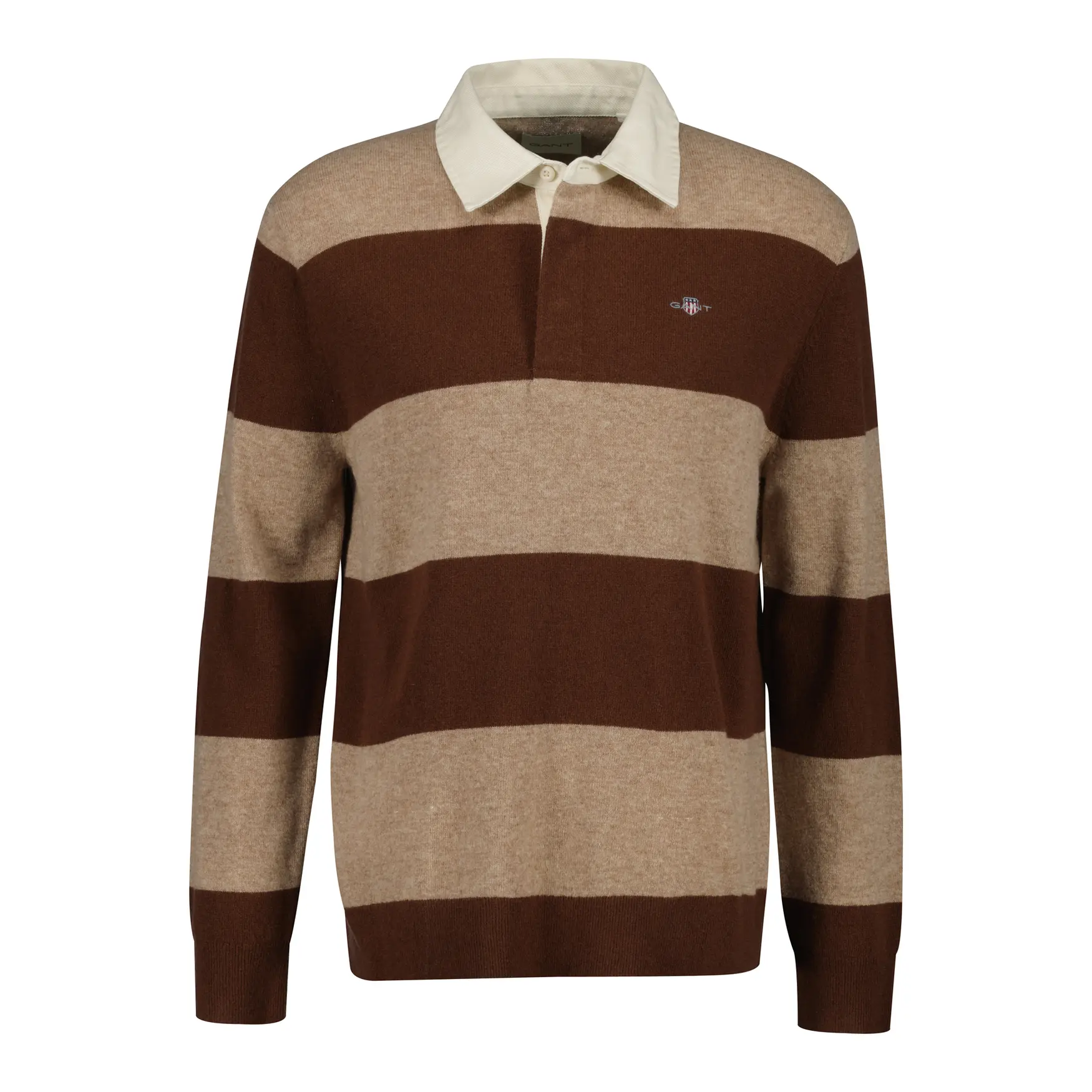 7325708531261 - Polo-Shirt Extrafine Lambswool Striped