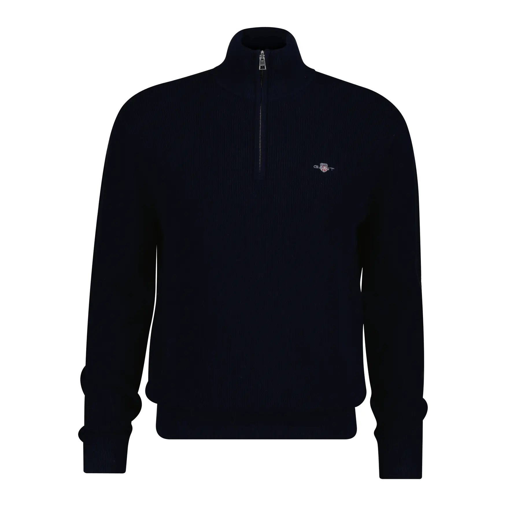 7325708382924 - Sweatshirt mit halbem Reißverschluss Marino Ribbed