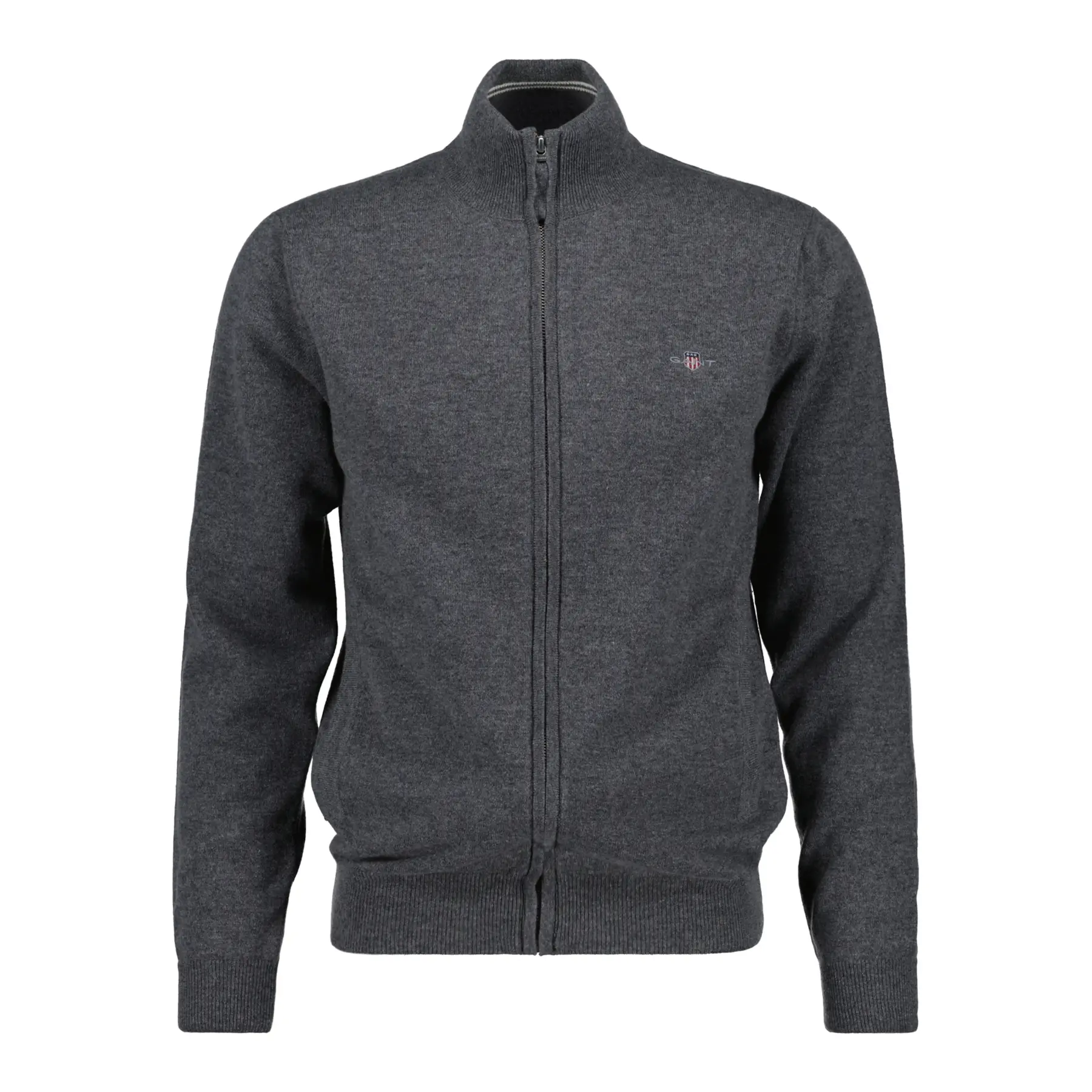 7325707876059 - Woll-Cardigan mit durchgehendem Reißverschluss Gant