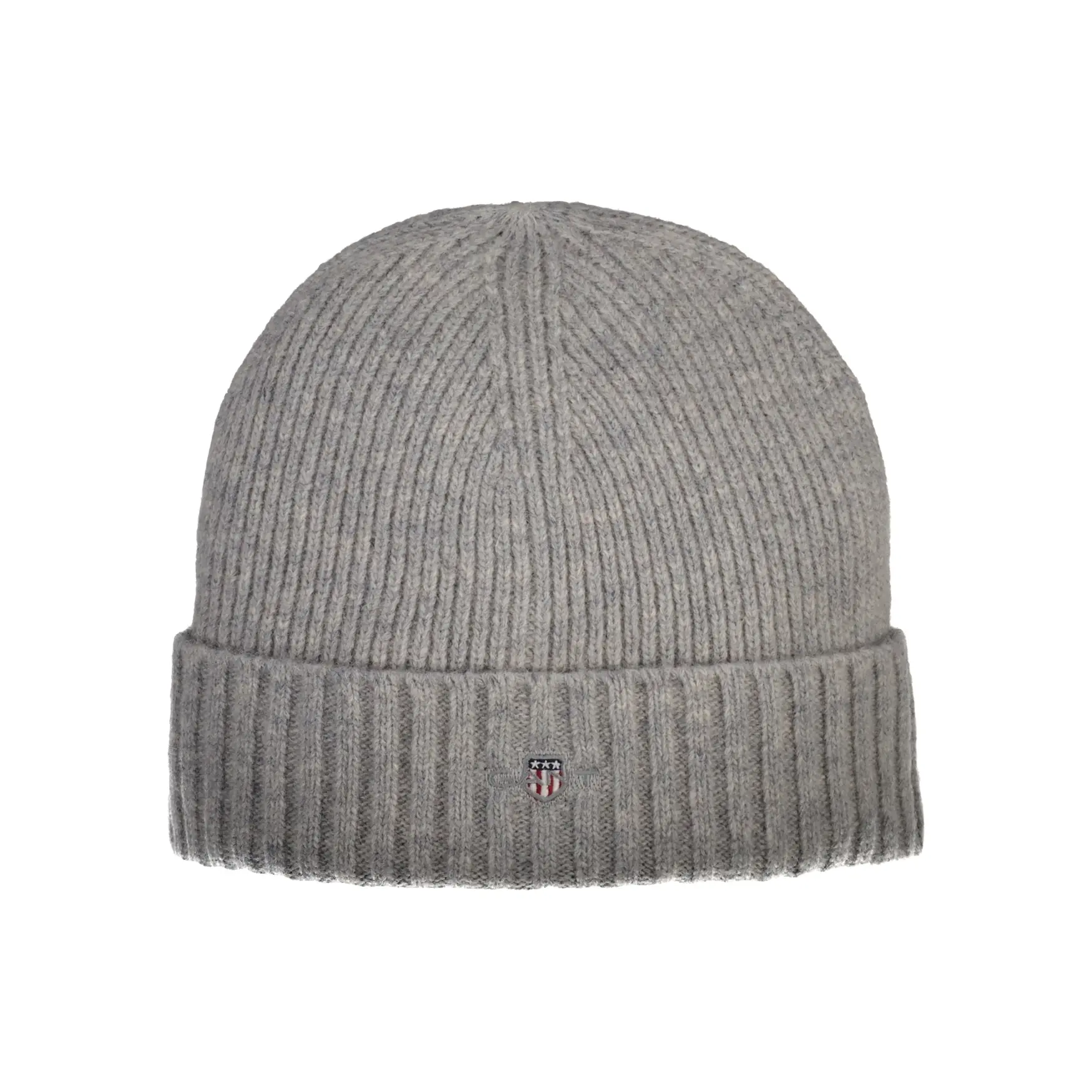 7325707240850 - GANT Wool Lined Beanie Grey Melange 7325707240850 - GANT Wool Lined Beanie Grey Melange