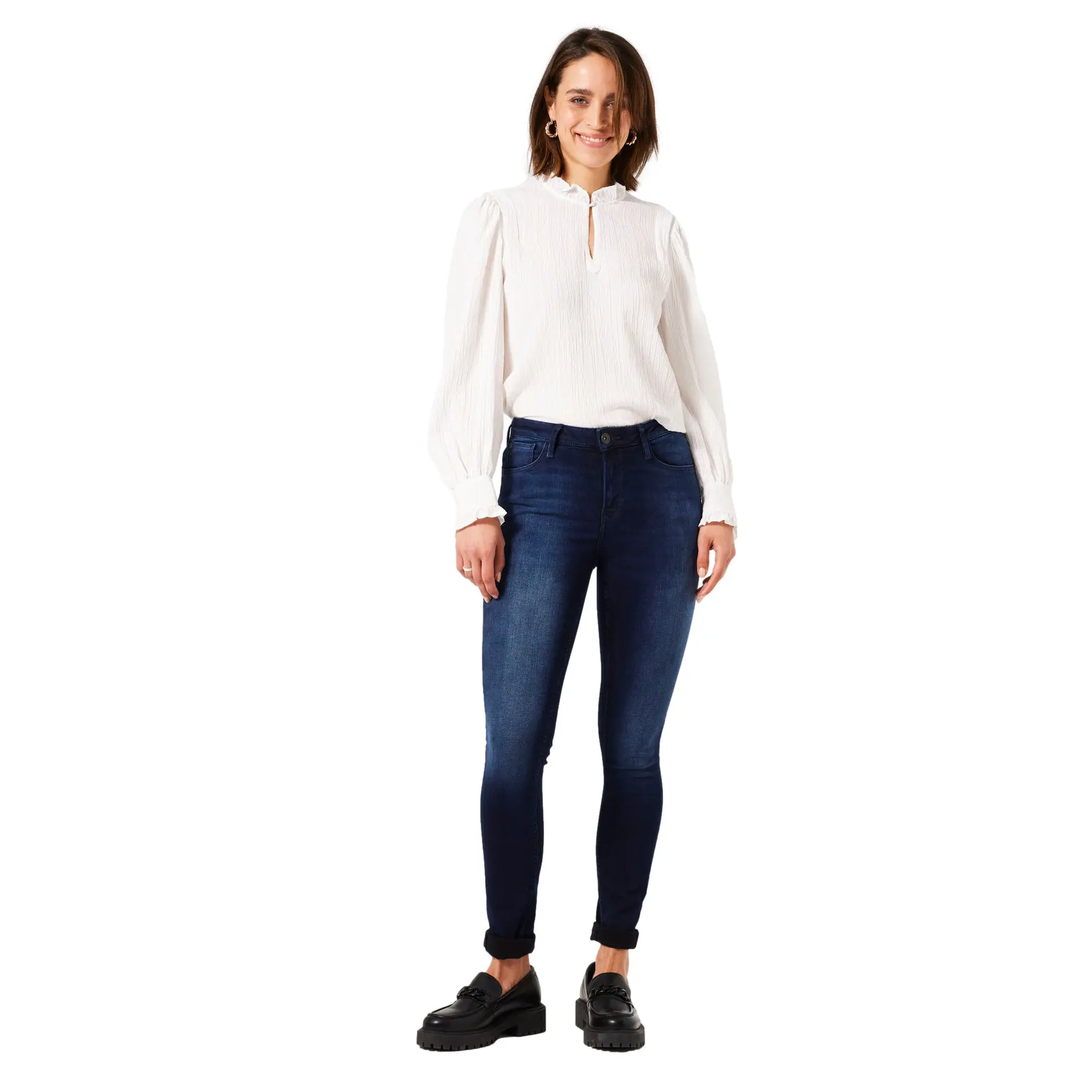 Slim Jeans Für Frauen Garcia Celia