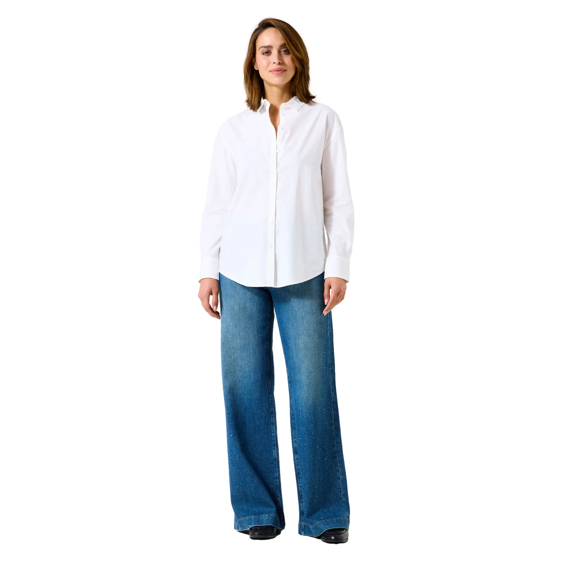 Jeans a gamba larga donna  Celia