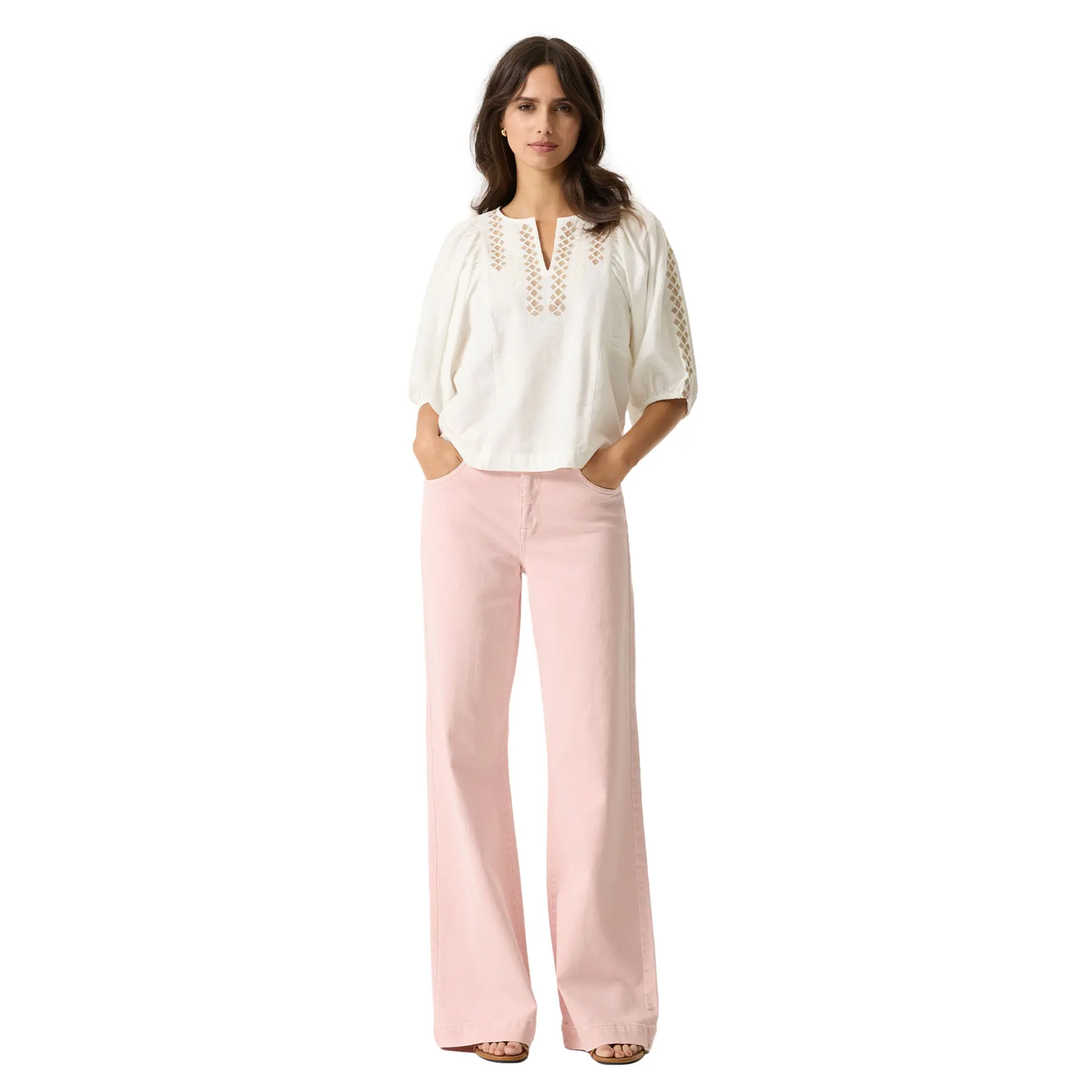 Jeans a gamba larga donna  Celia