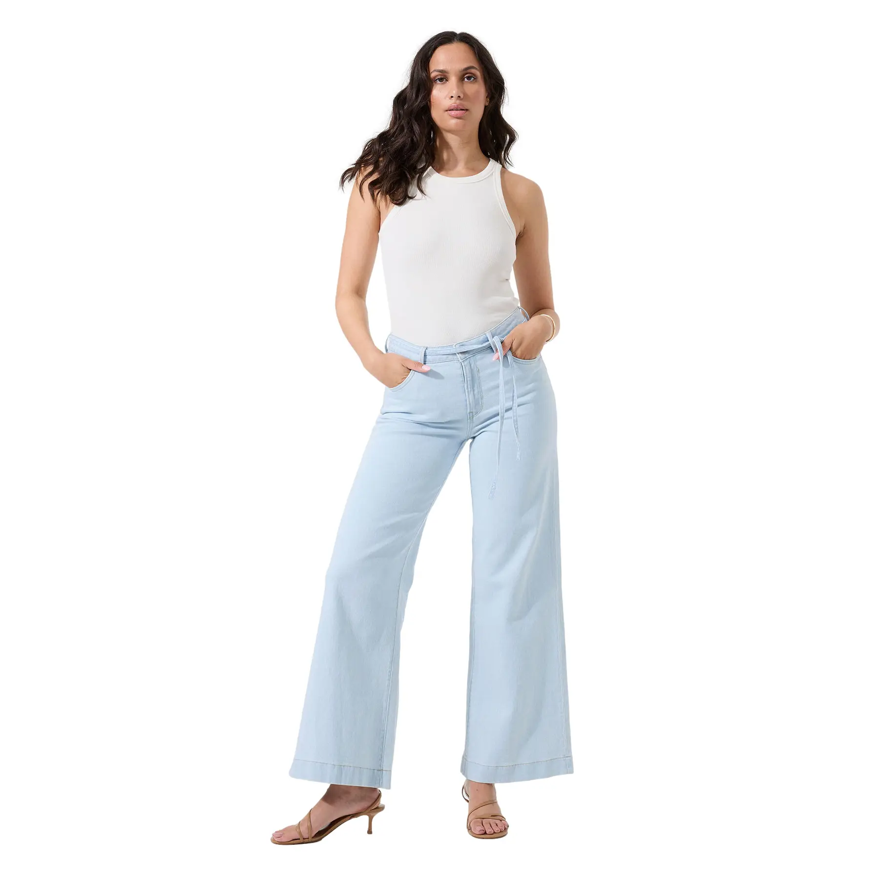 Jeans a gamba larga donna  Celia