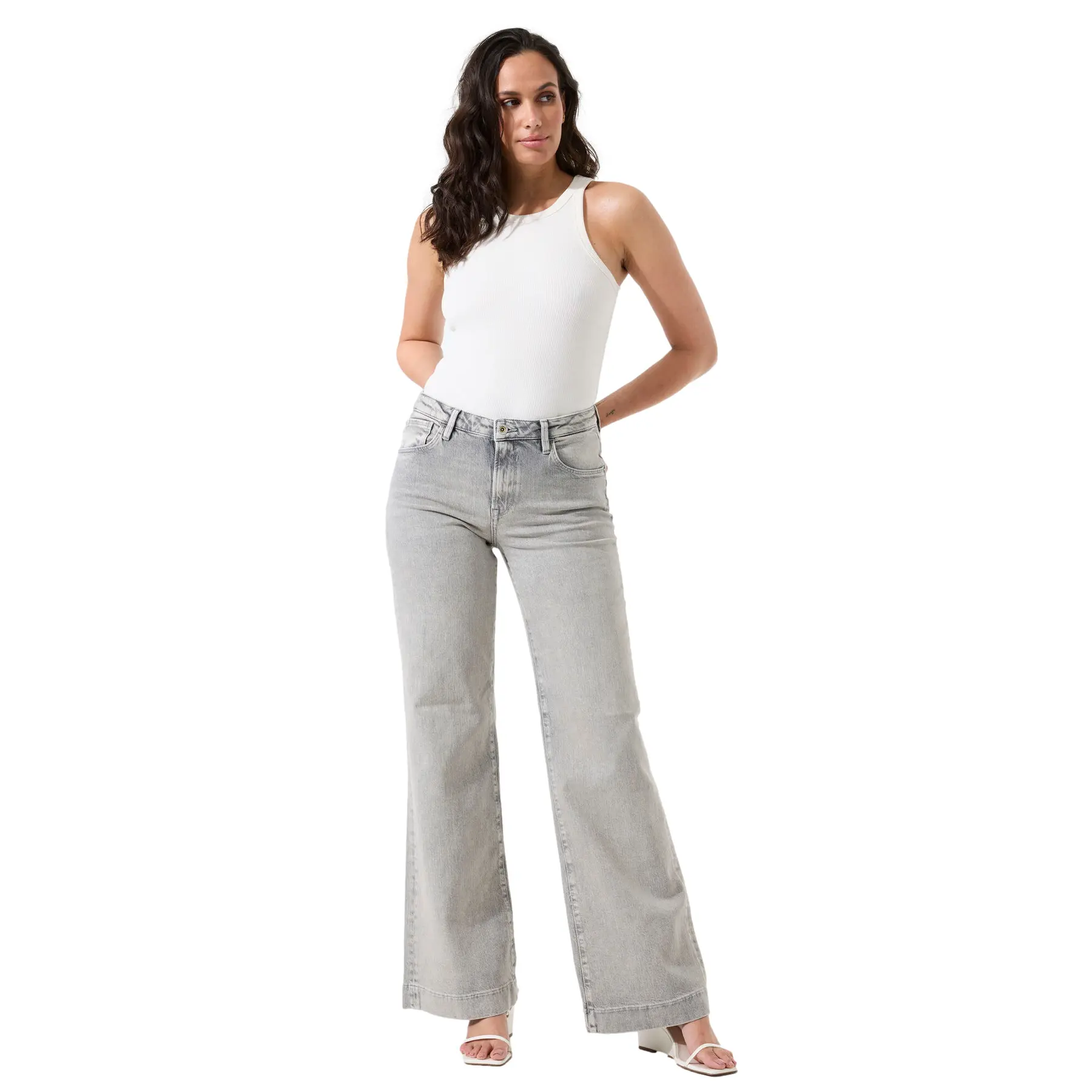 Jeans a gamba larga donna  Celia