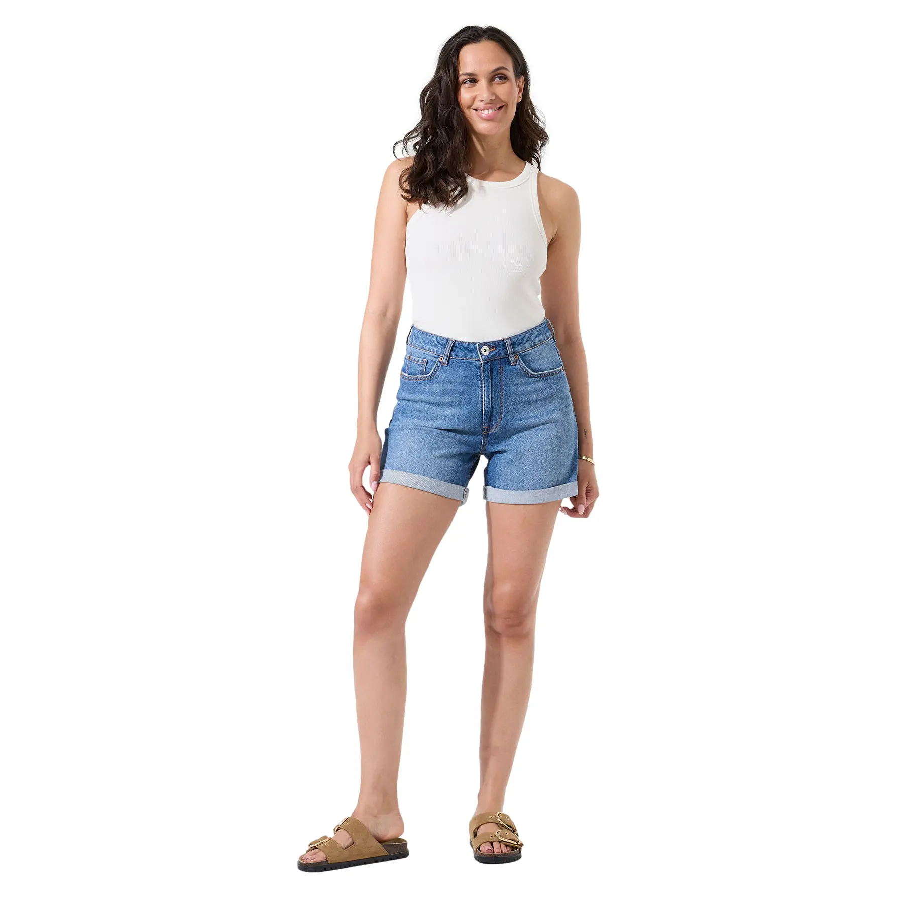 Shorts di jeans da donna  Isabella Mom