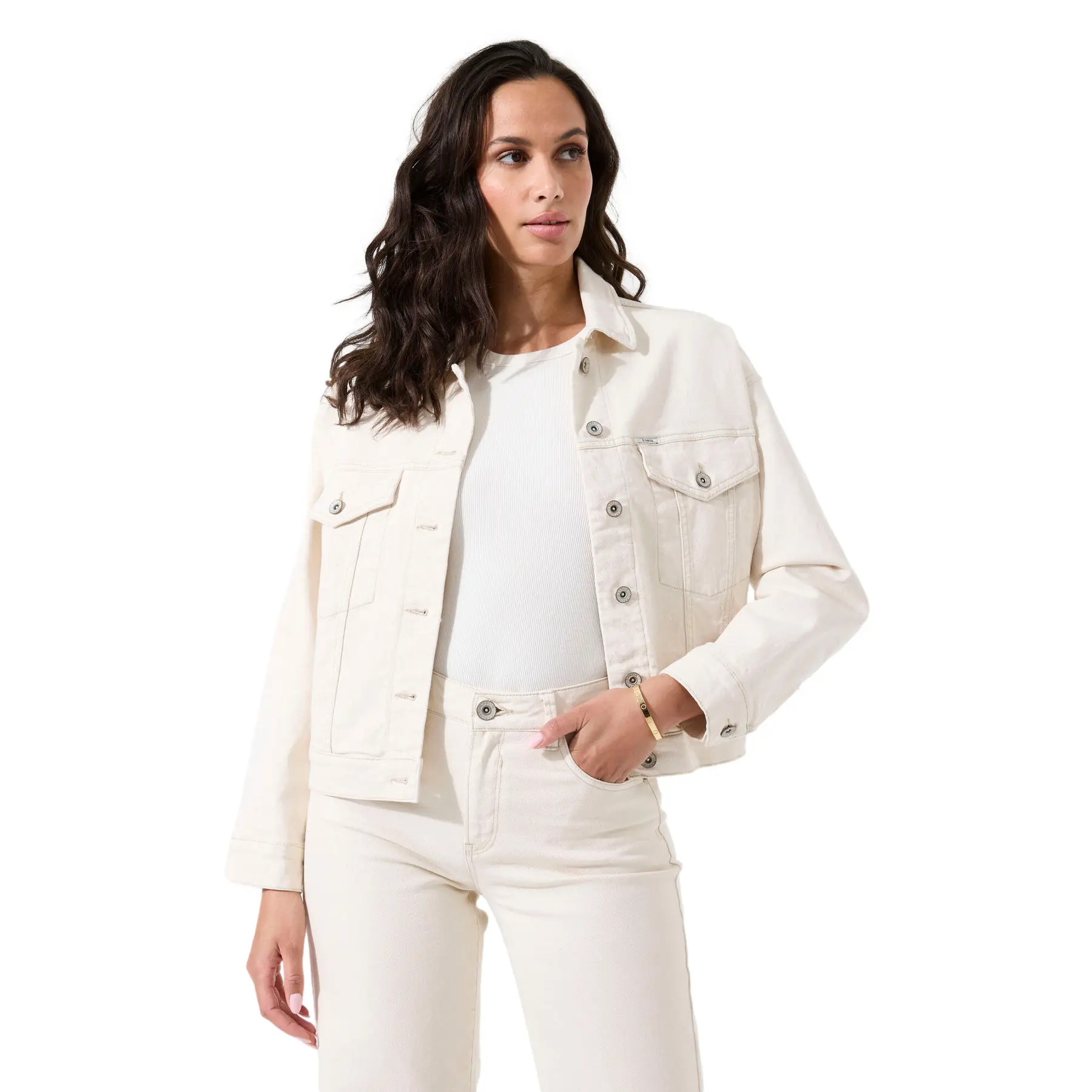 Jeansjacke Damen Garcia Emira