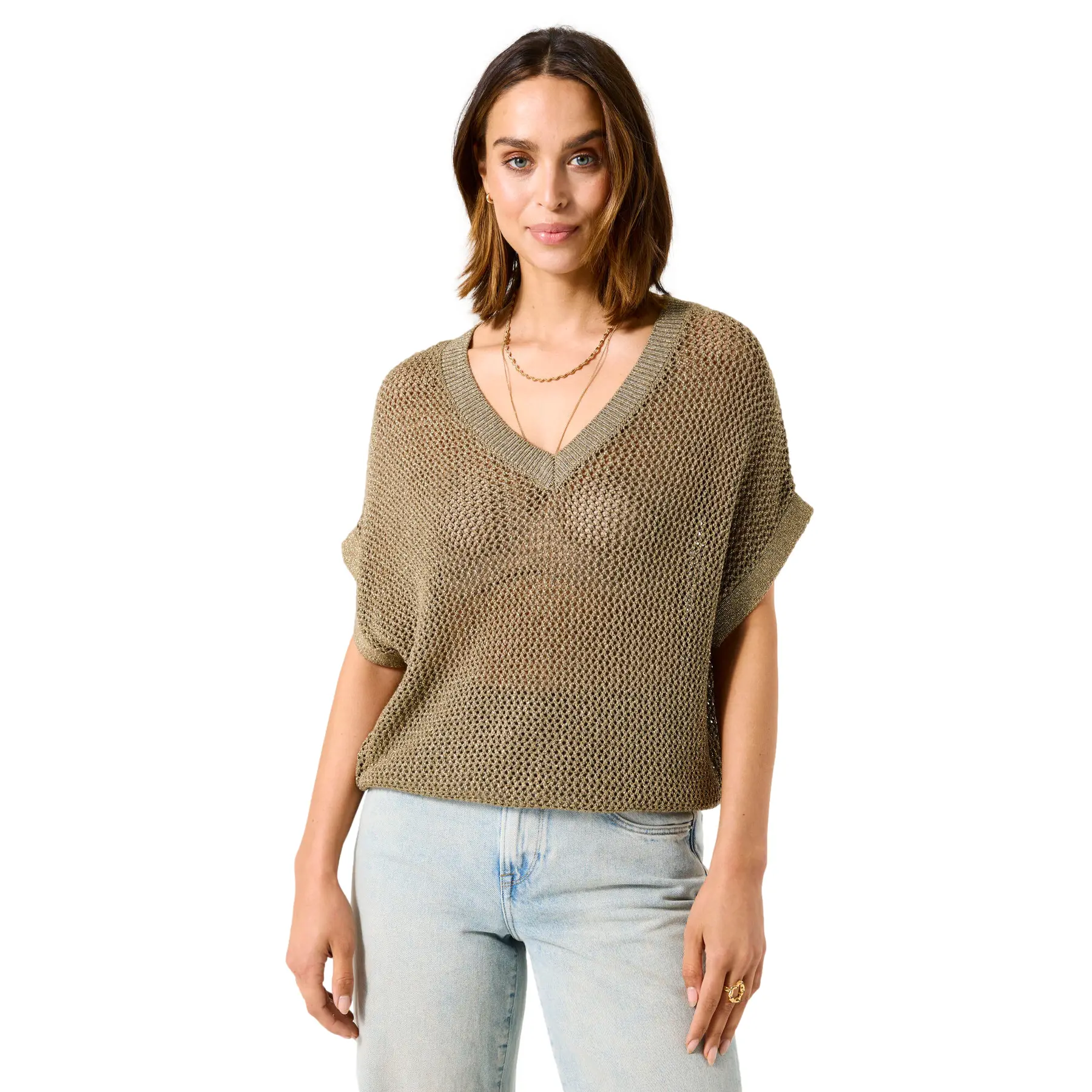 Damen-Viskosepullover Garcia