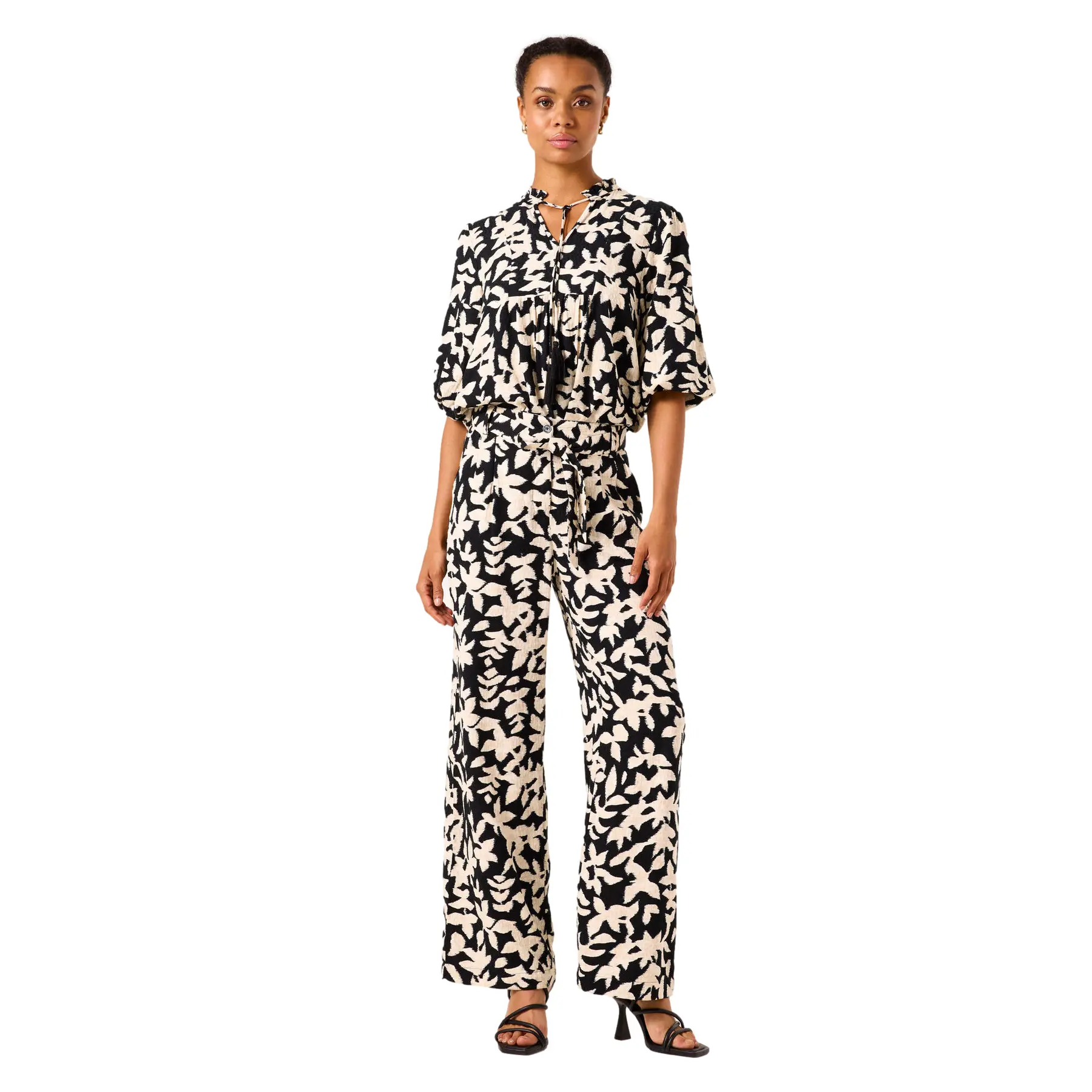 Bedruckte Hose Damen Garcia