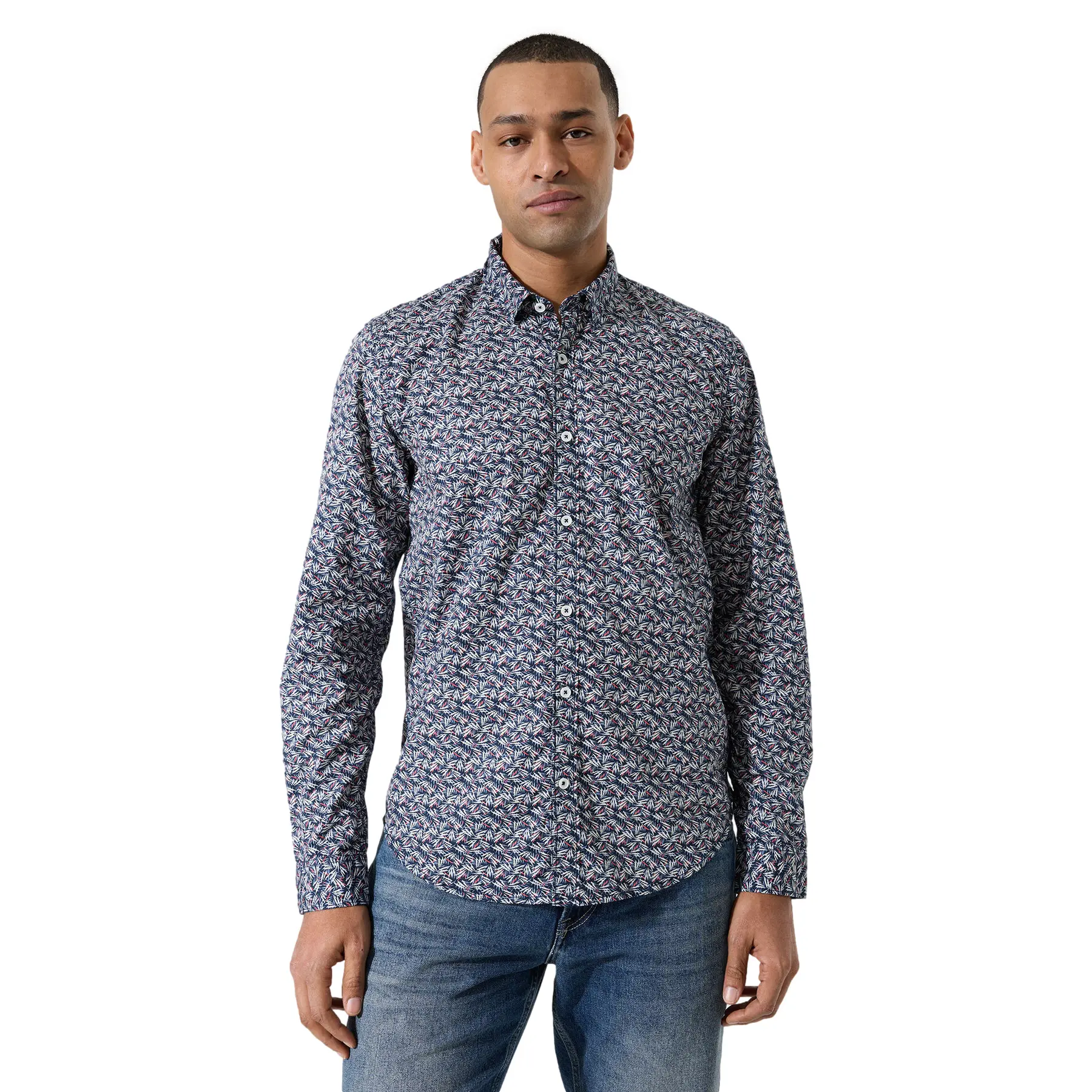 Bedrucktes Langarmshirt Garcia