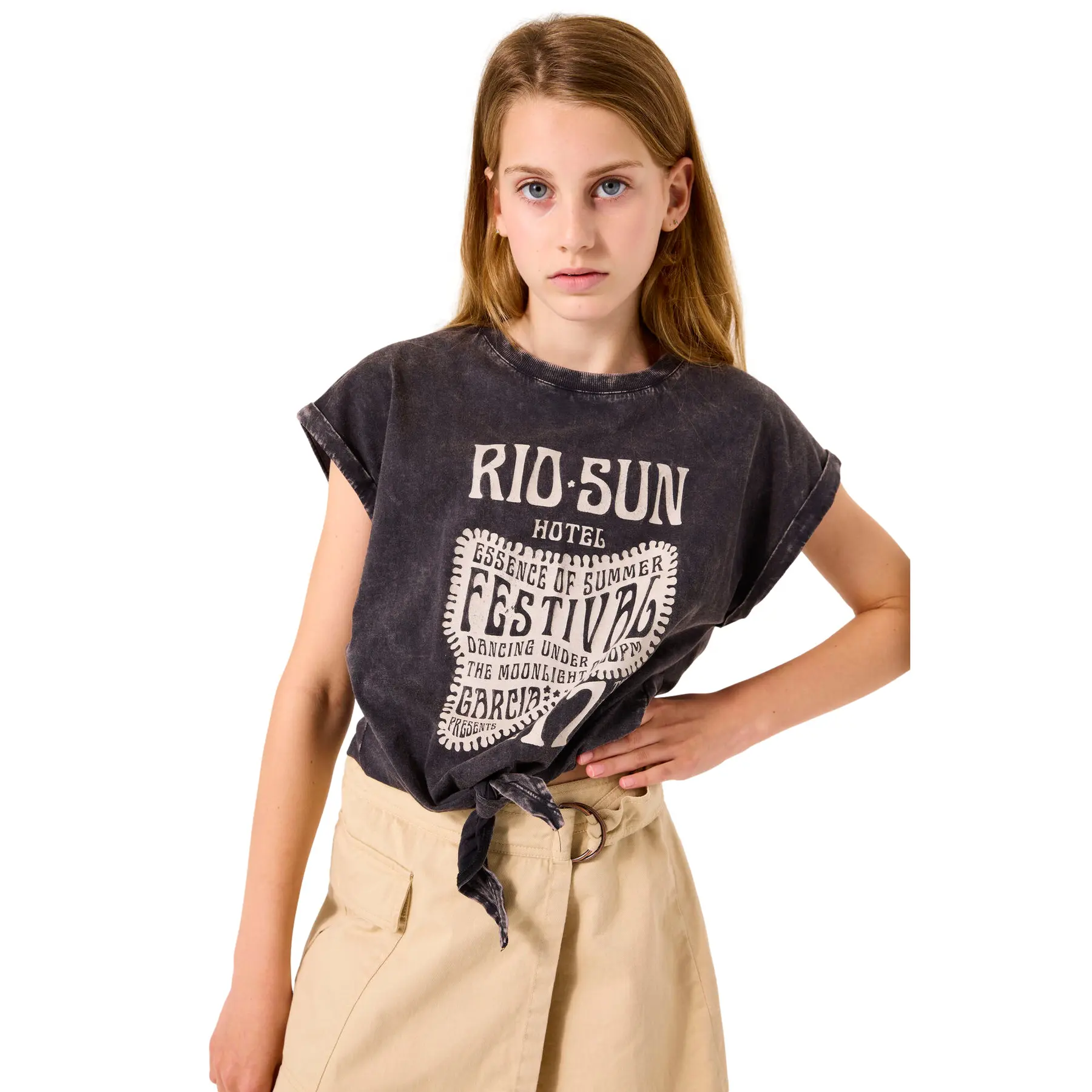 T-Shirt Mädchen Garcia Regular Fit