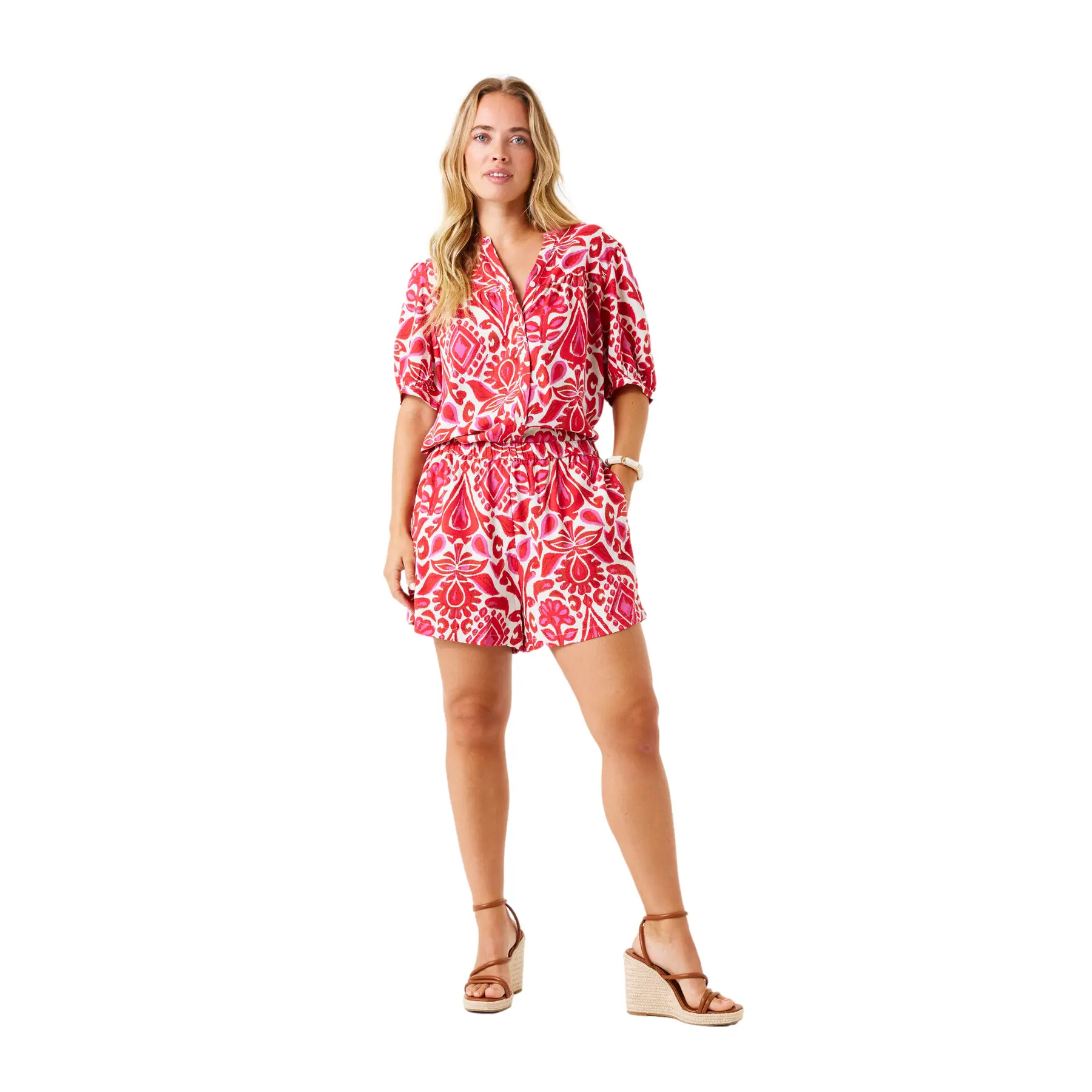 Short Aus Viskose Damen Garcia