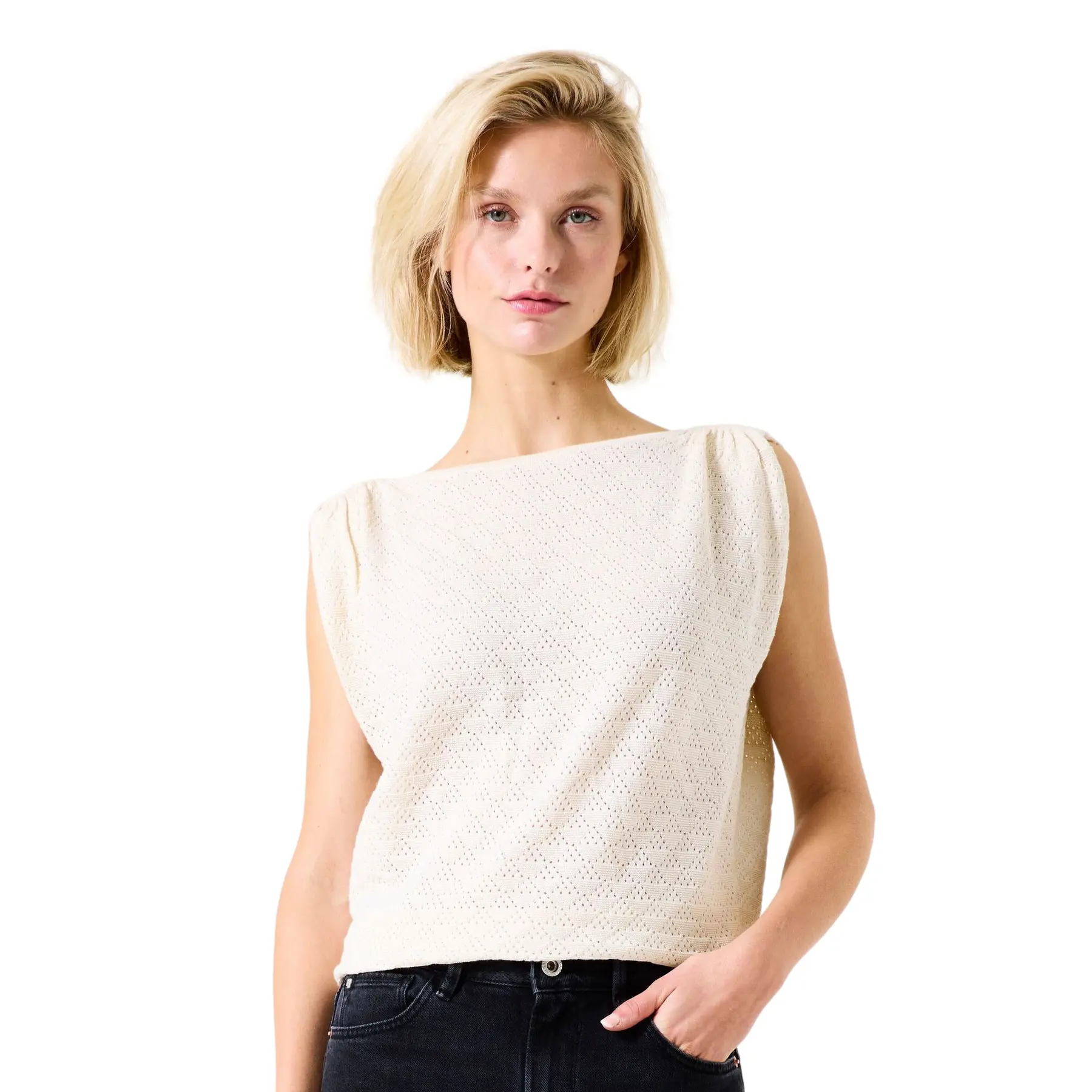 Ärmelloser Pullover Damen Garcia G50240