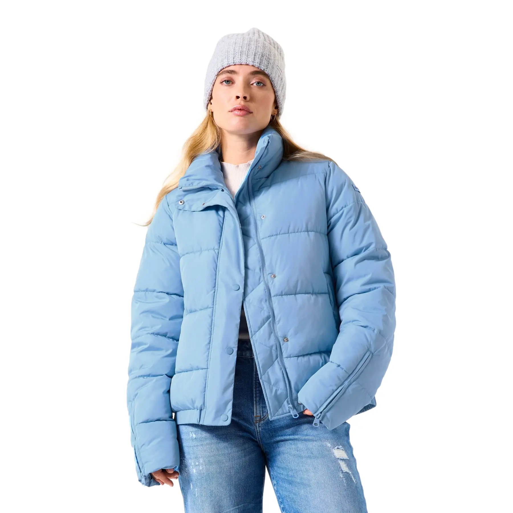 Giacca trapuntata cropped donna
