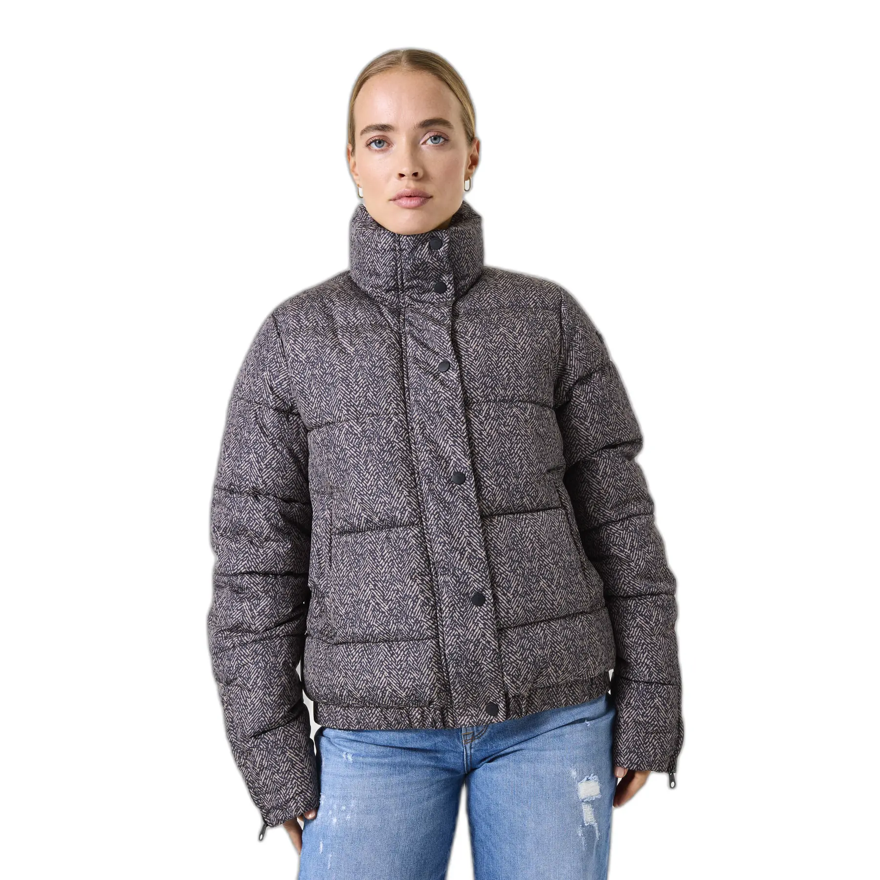 Giacca trapuntata cropped donna