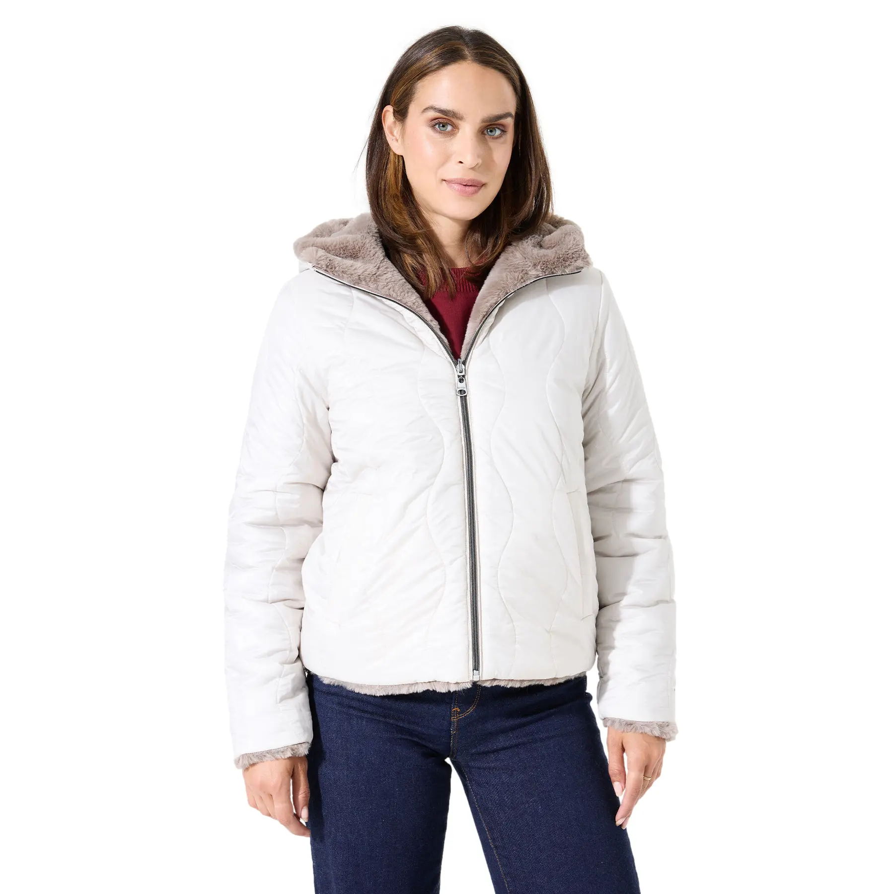 Parka reversibile donna