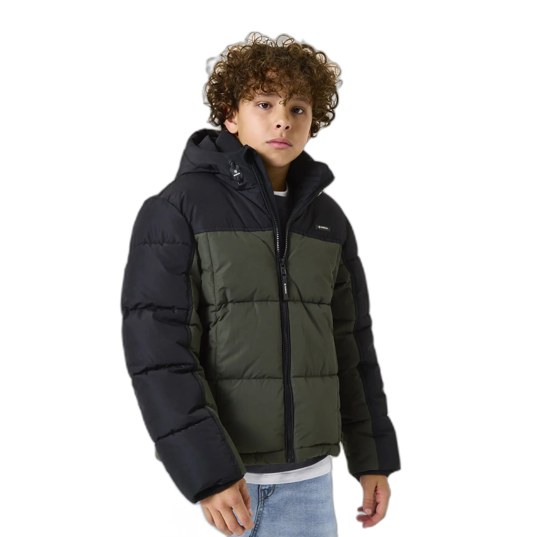 Kinder Steppjacke Mit Kapuze Garcia