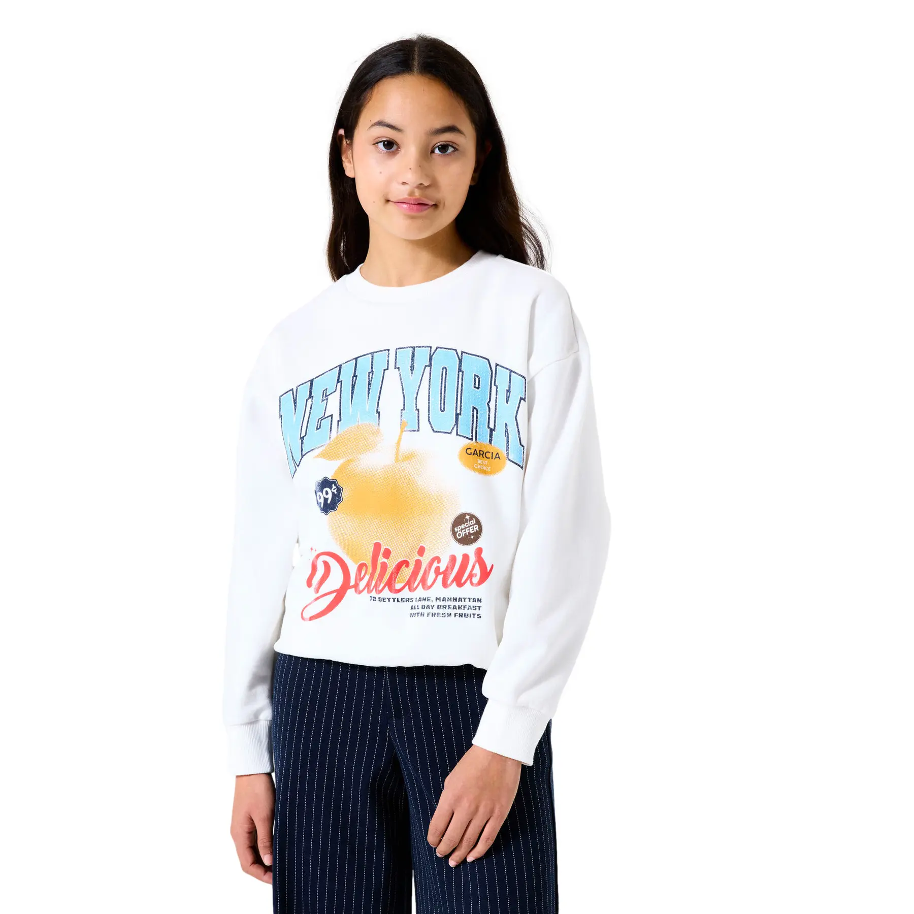 Bedrucktes Sweatshirt Für Mädchen Garcia New York