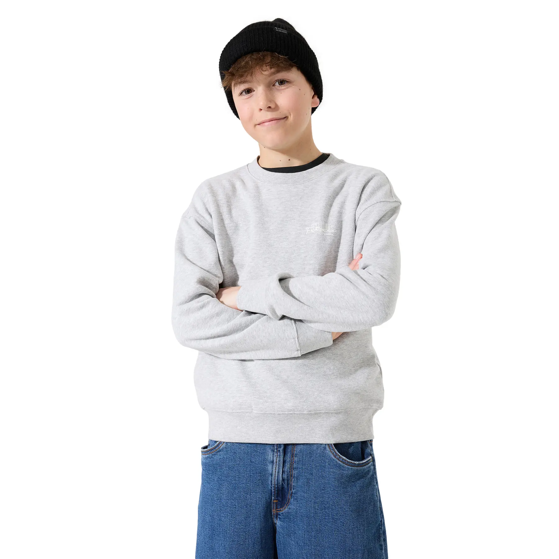 Einfarbiger Sweatshirt Für Kinder Garcia