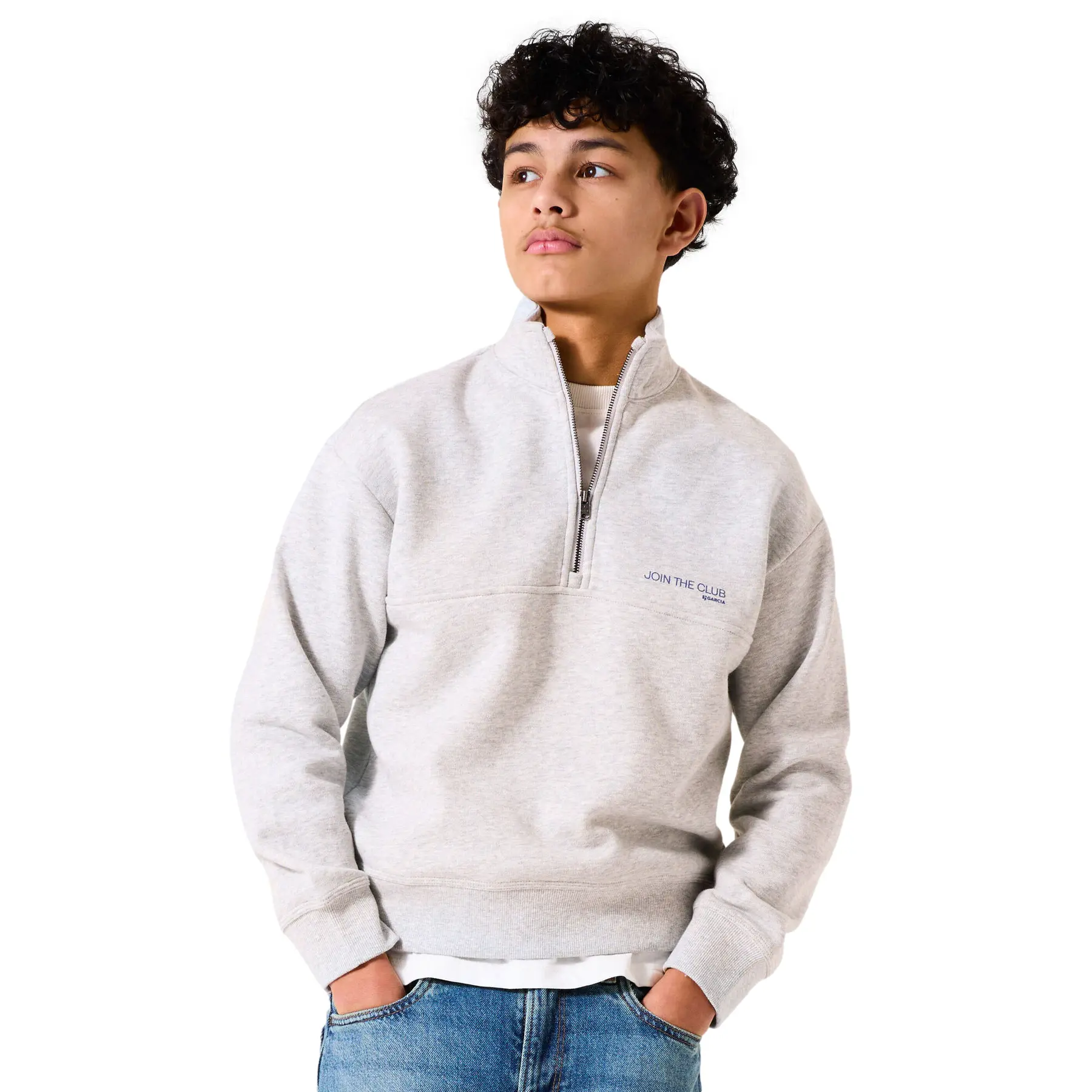 Sweatshirt 1/2 Zip Kind Garcia