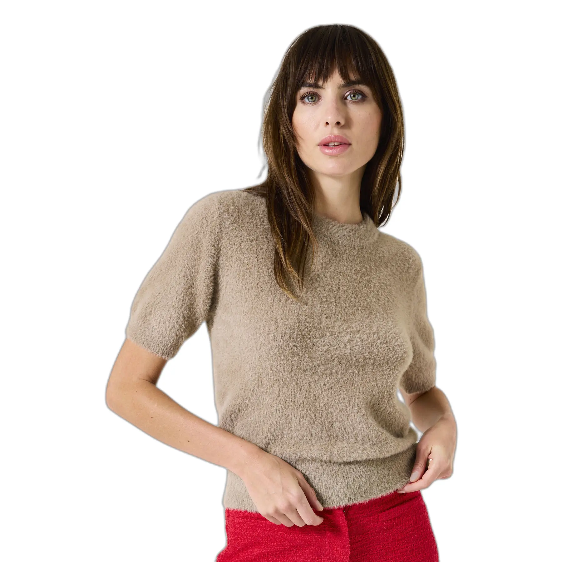 Fleece-Pullover Damen Garcia