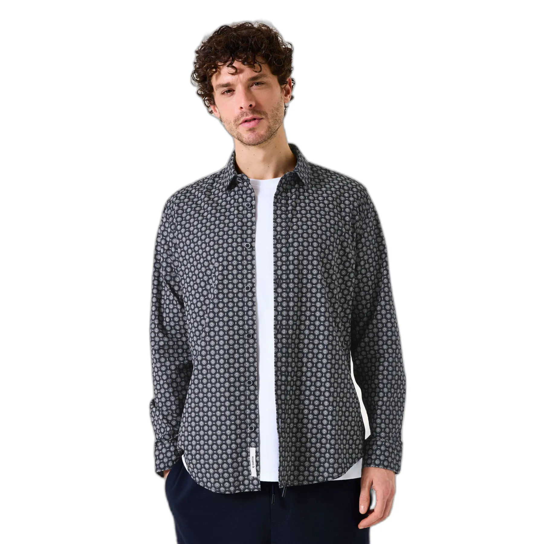 Bedrucktes Langarmshirt Garcia