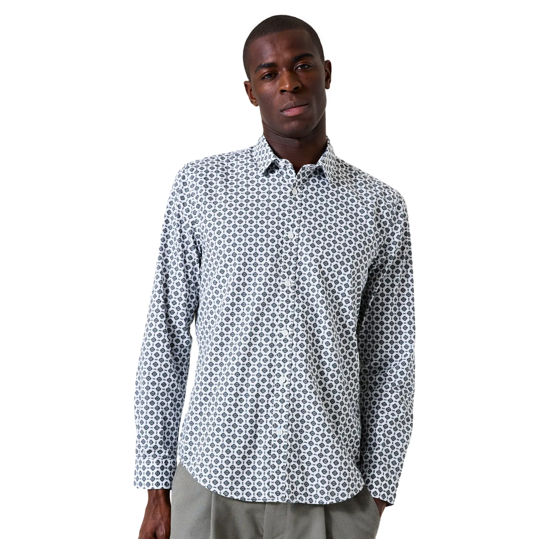 Bedrucktes Langarmshirt Garcia