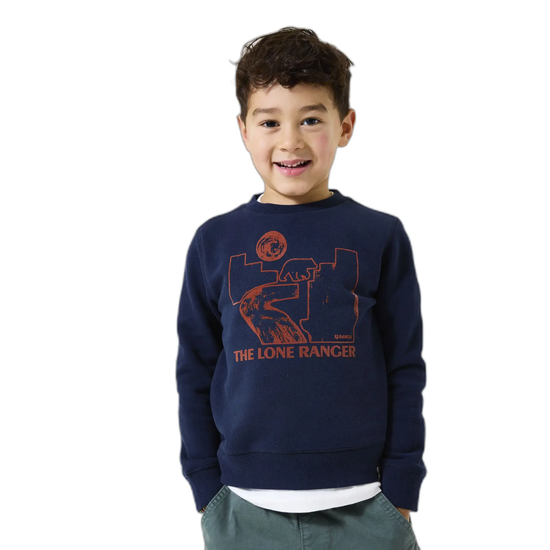 Bedruckter Kinder-Sweatshirt Garcia The Lone Ranger