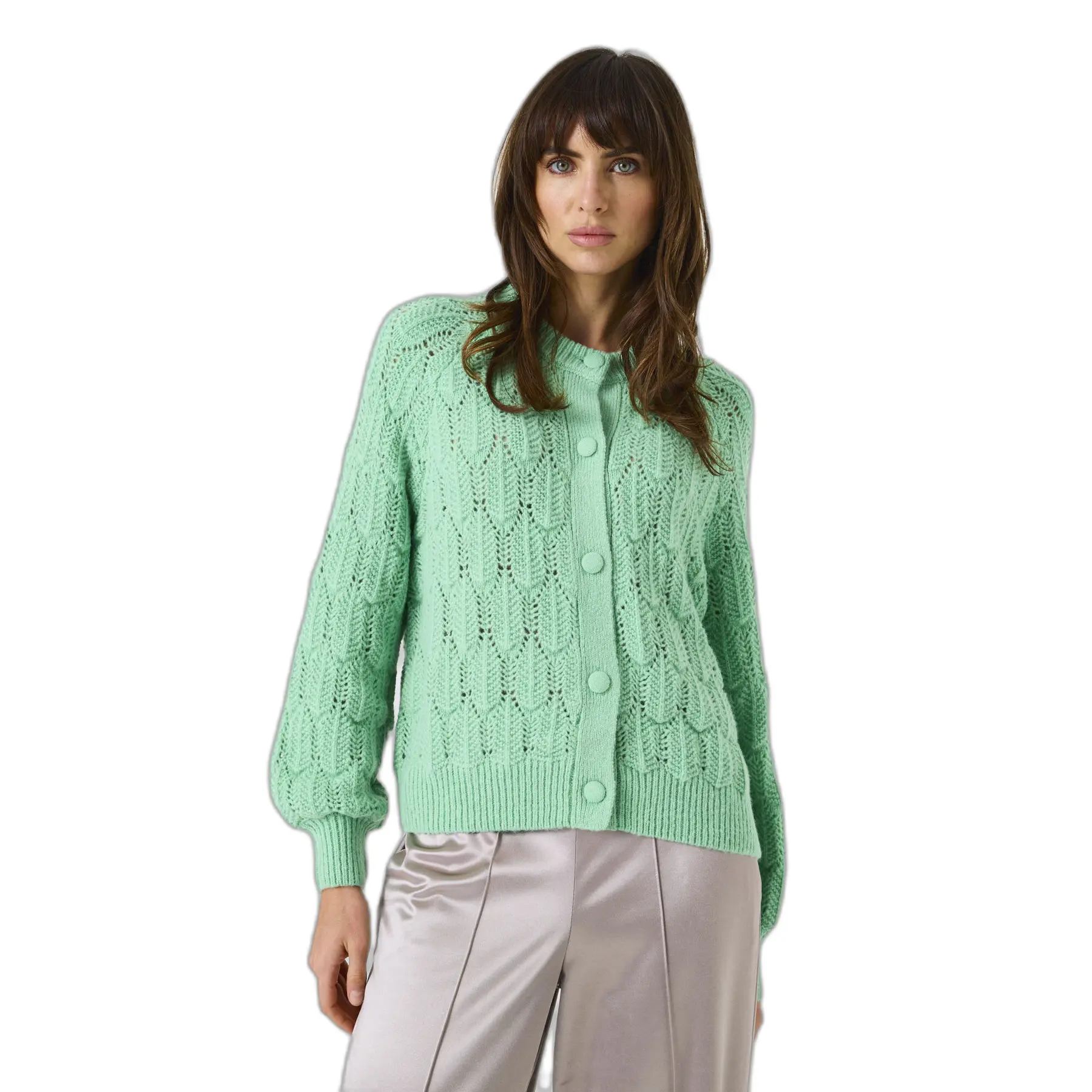 Strickjacke, Damen Garcia